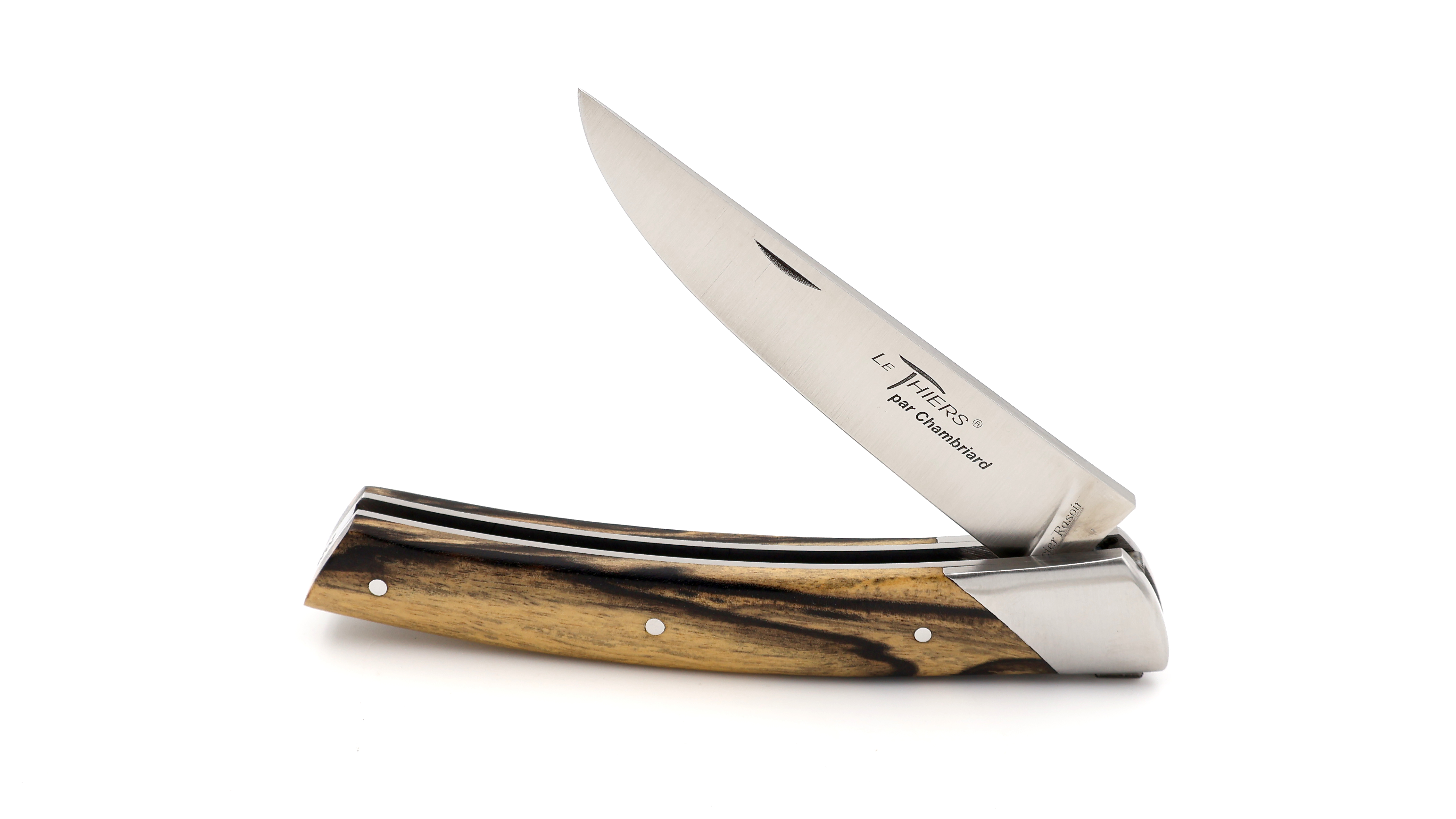 Chambriard Thiers knife COMPAGNON white ebony