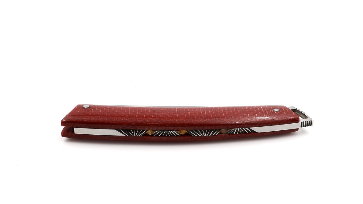 Fontenille Pataud Le Thiers® Nature 11,5 cm Micarta red