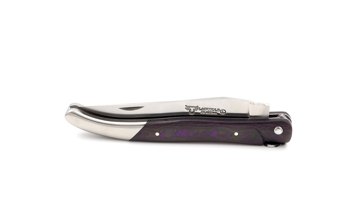 Meisterstück Laguiole en Aubrac FAT Carbon Purpel Haze 12 cm   