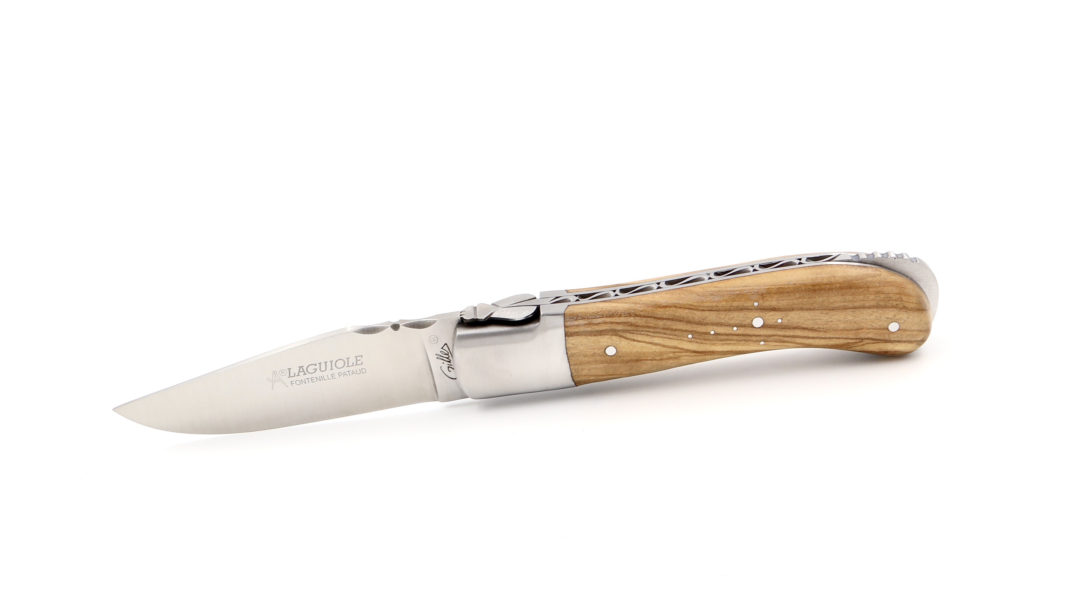 Fontenille Pataud Laguiole GENTLEMAN Olive 10,5 cm  