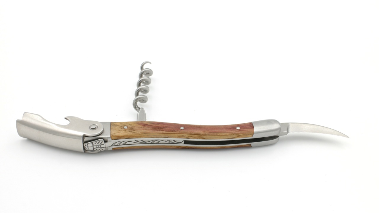 Château Laguiole wine opener CLASSIC barrel oak