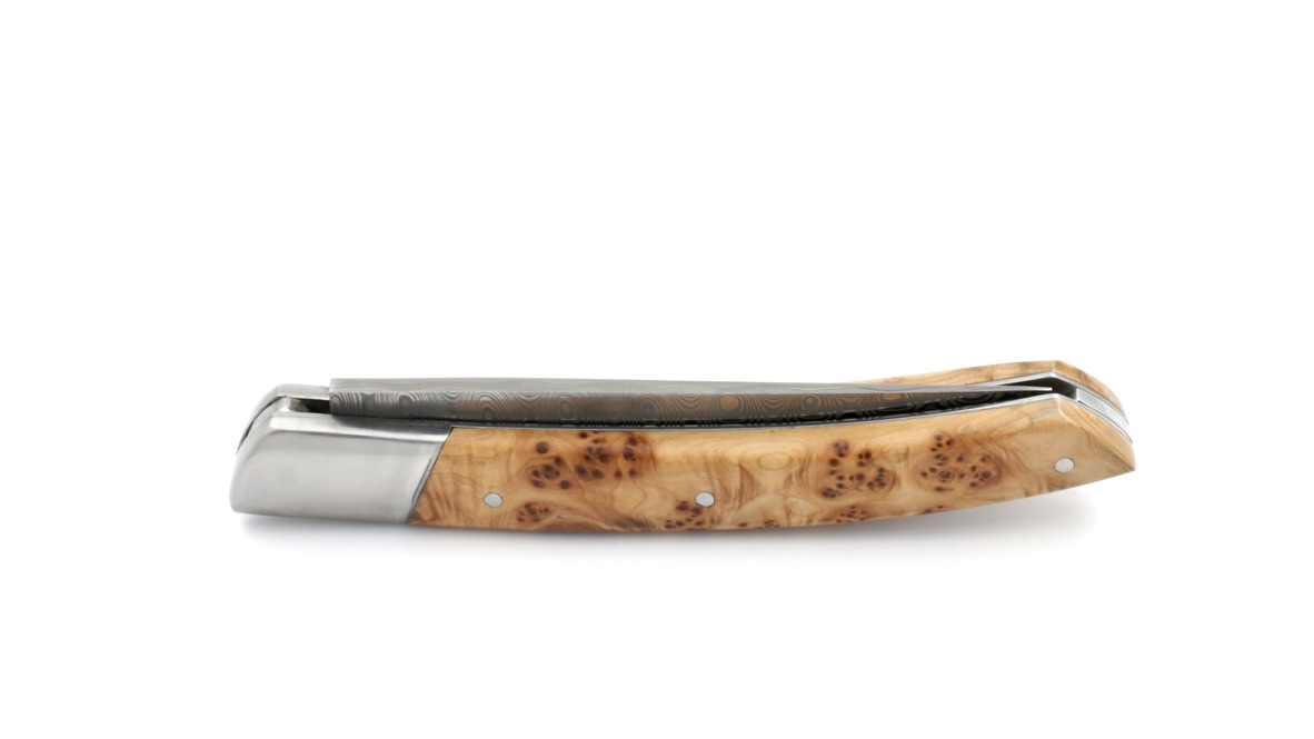 AU SABOT THIERS knife juniper with damscus blade