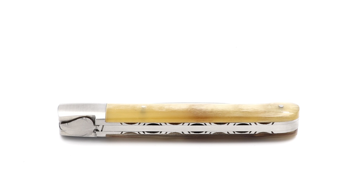 Sauveterre Messer Widderhorn guillochiert 11 cm