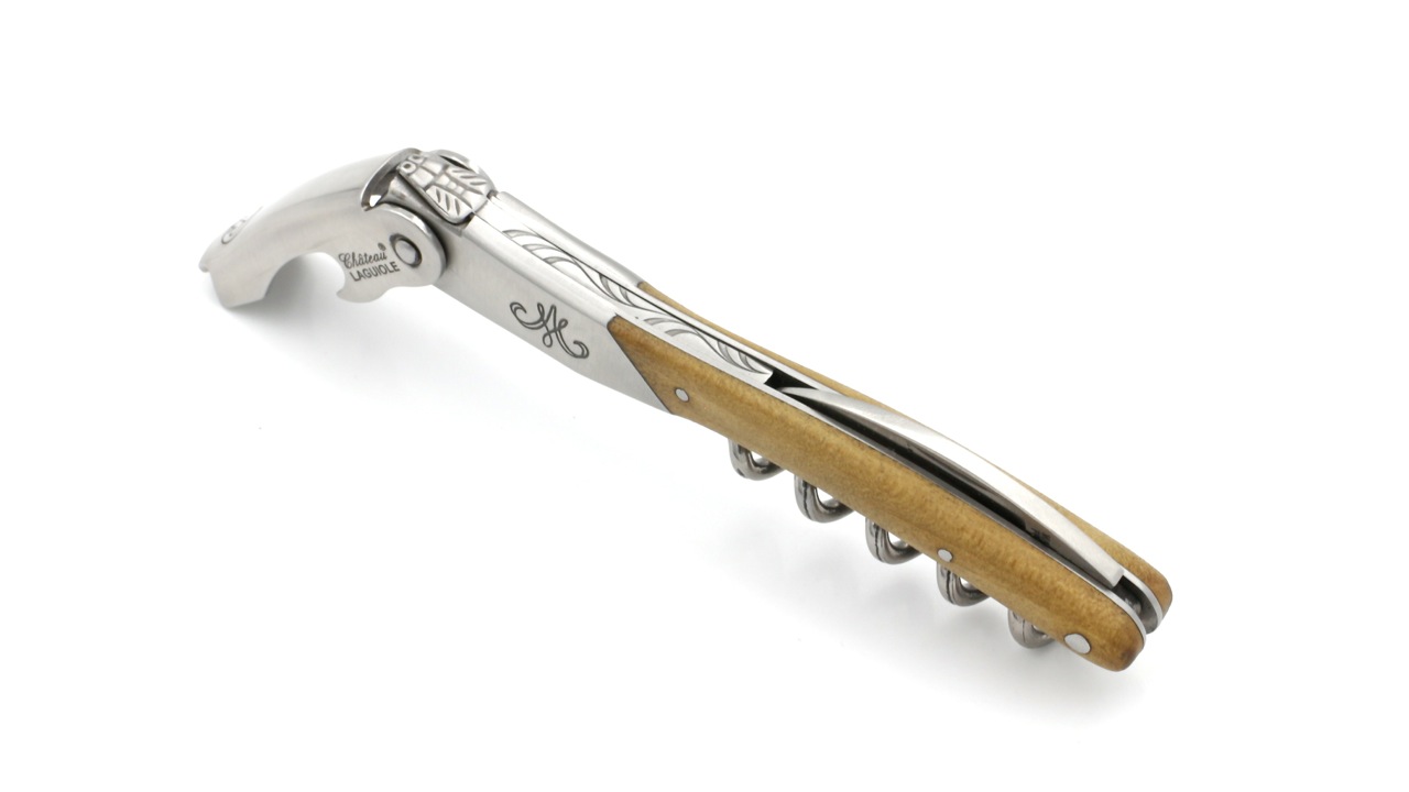 Château Laguiole wine opener GRAND CRU VERSAILLES tulip tree