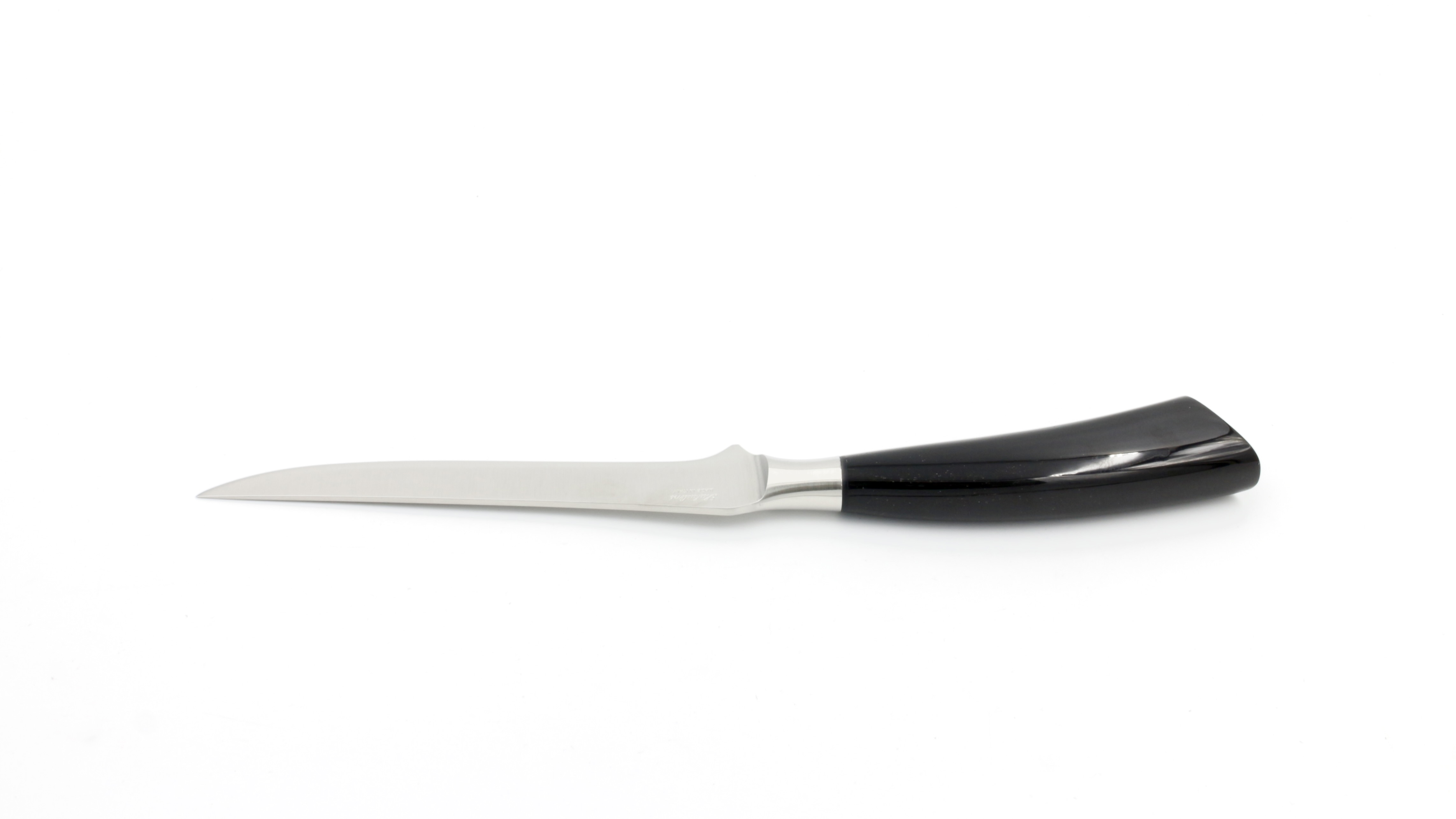 Saladini Ausbeinmesser Büffelhorn 16,5 cm