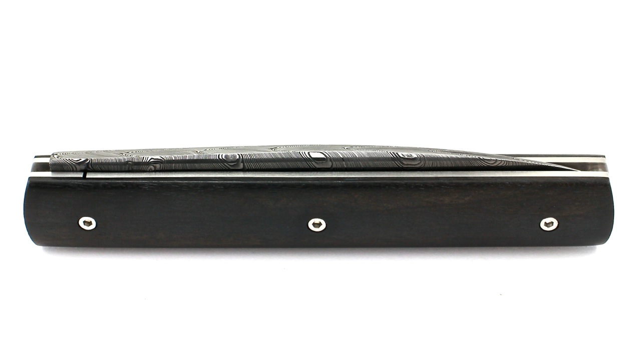 Le-Francais-Ebenholz-Damast-3 PERCEVAL Le Francais  Damast Kamerun Ebenholz