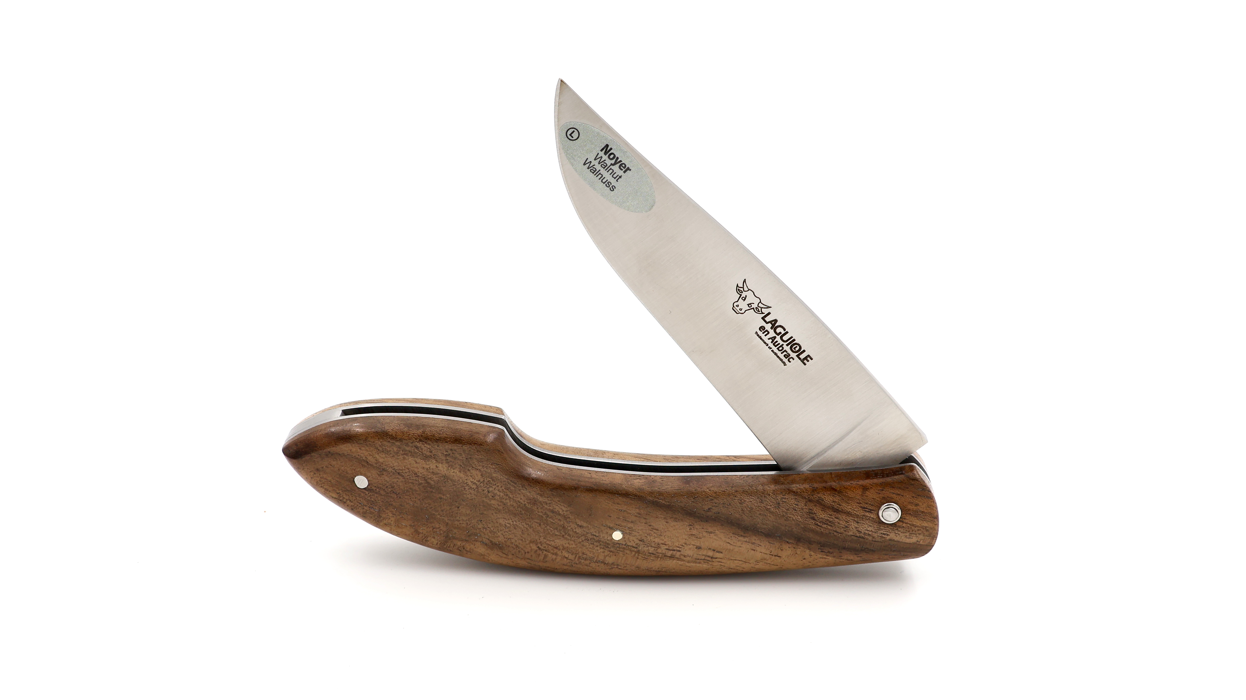 Laguiole en Aubrac CAPUCIN 13 cm walnut wood