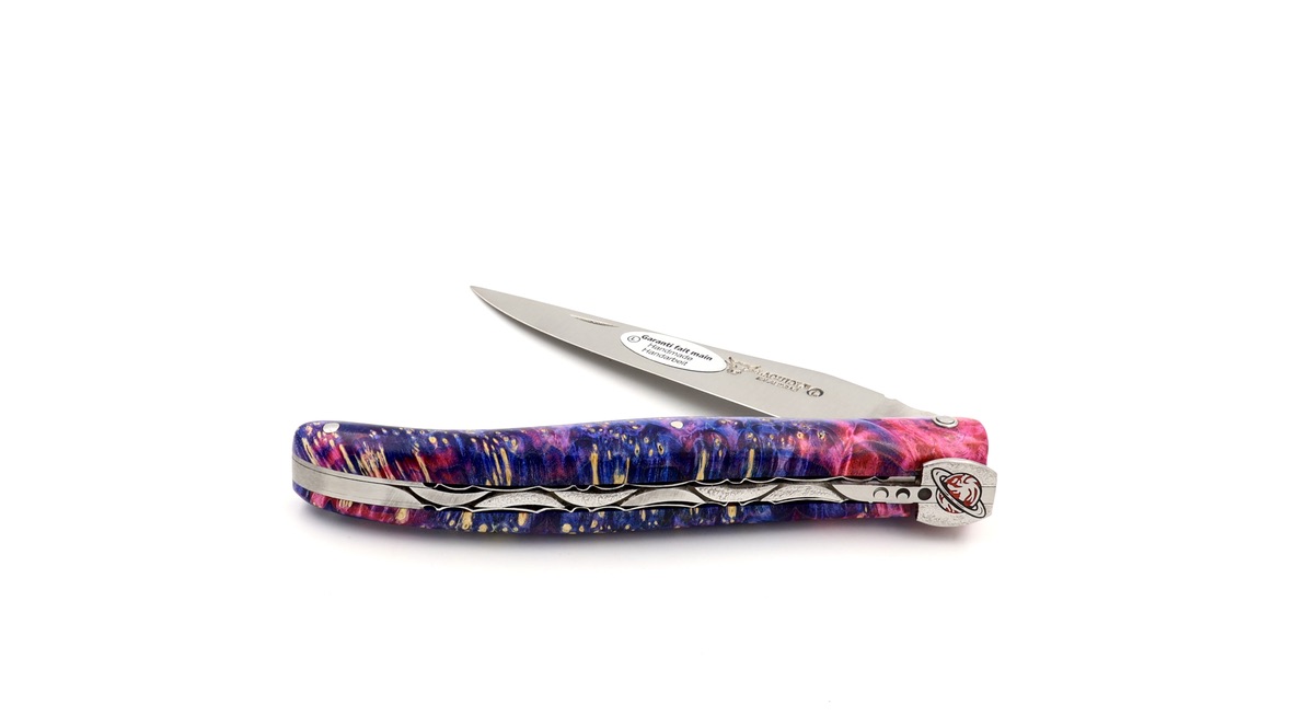 Laguiole en Aubrac Biene SATURN Holunder Wurzelholz 12 cm   