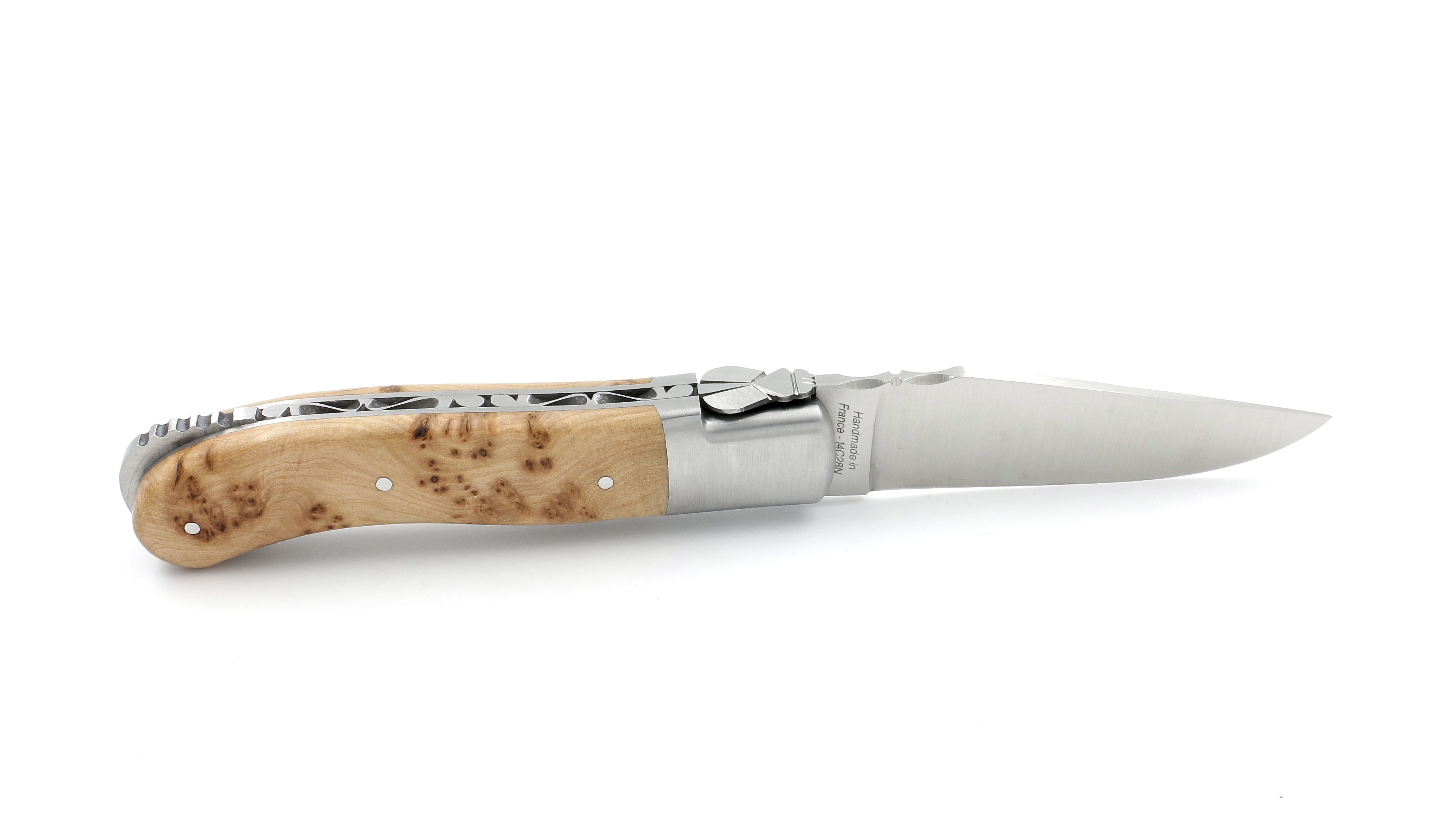 Fontenille Pataud Laguiole GENTLEMAN Wacholder Wurzelholz 10,5 cm