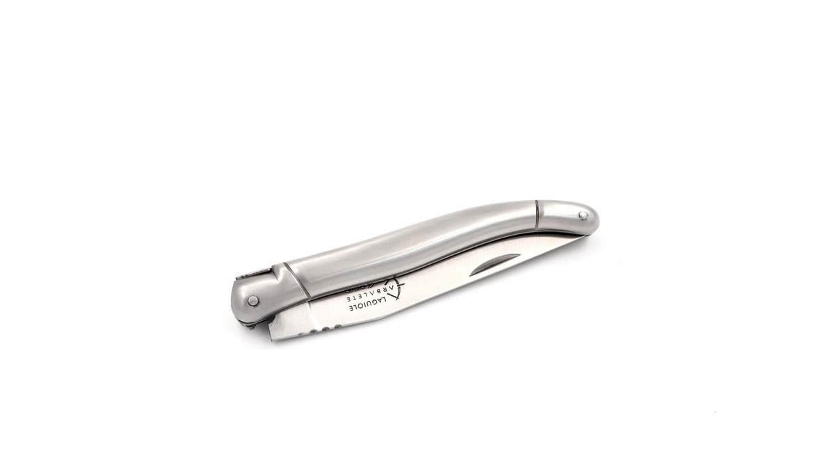 ARBALETE G. David  Laguiole knife stainless steel 12 cm