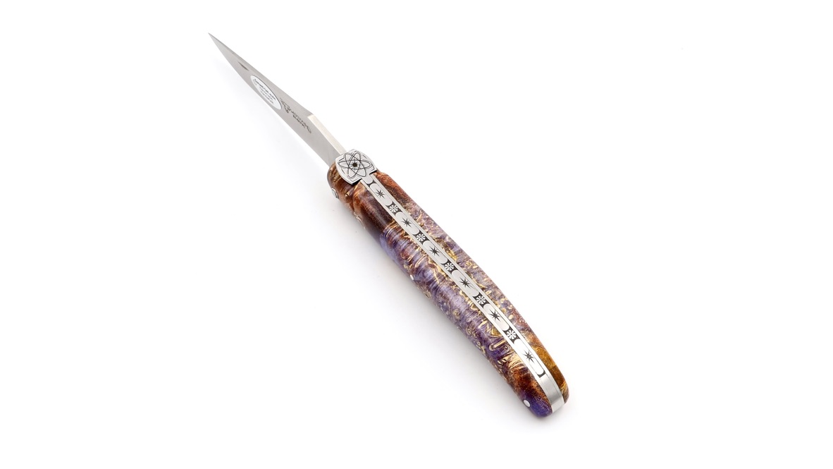 Laguiole en Aubrac Biene URKNALL Holunder Wurzelholz 12 cm 