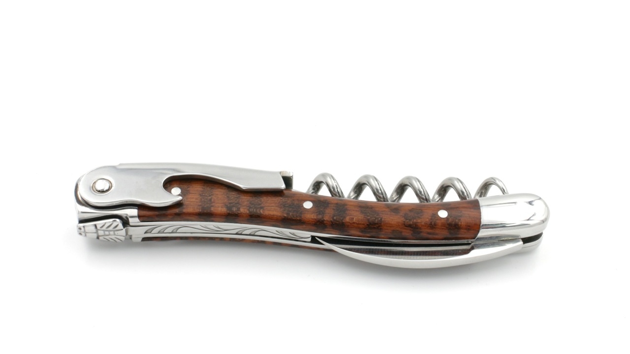 CLCL3001 Château Laguiole wine opener CLASSIC snake wood