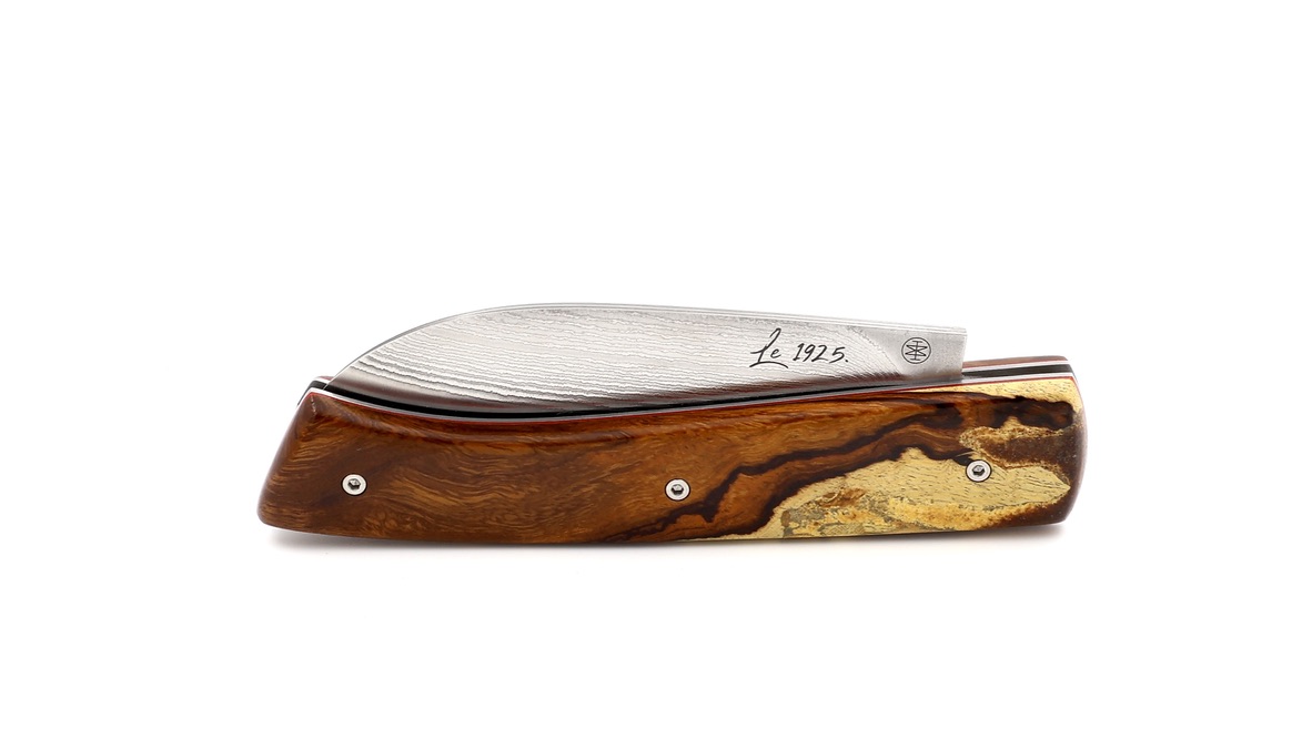 Marie Taillardat Le 1925 burl of ironwood VG 10 Suminagashi damascus