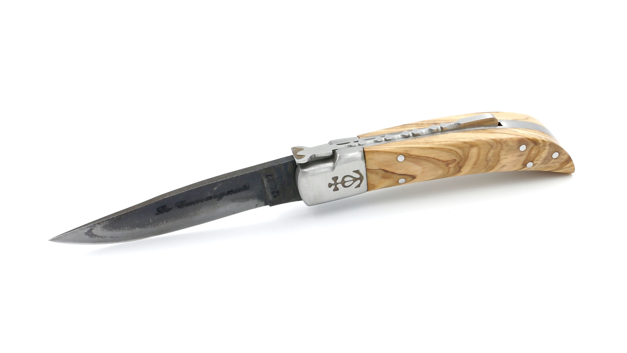 Le Camarguais Olive 10 cm antik Brut de Forge