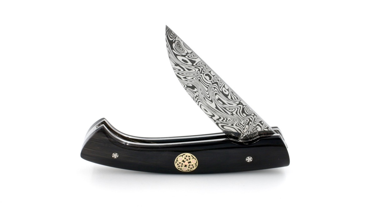 MANU LAPLACE 1515 Paris buffalohorn tip damascus