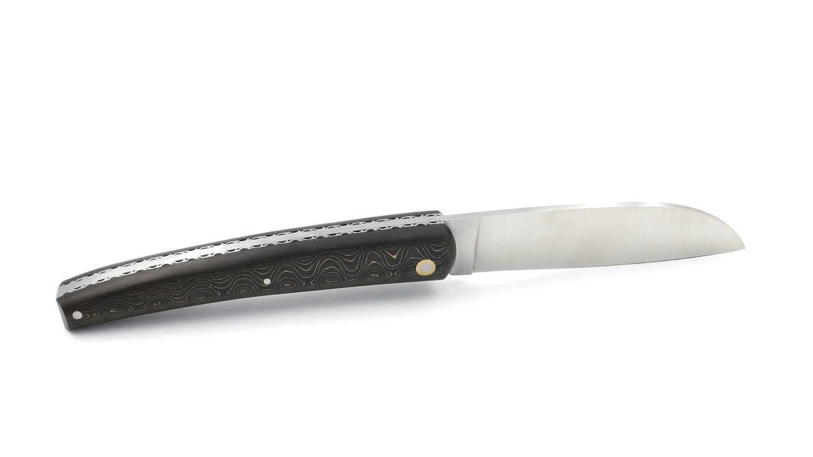 Liadou du Vallon® FAT carbon gold chiseled 12 cm