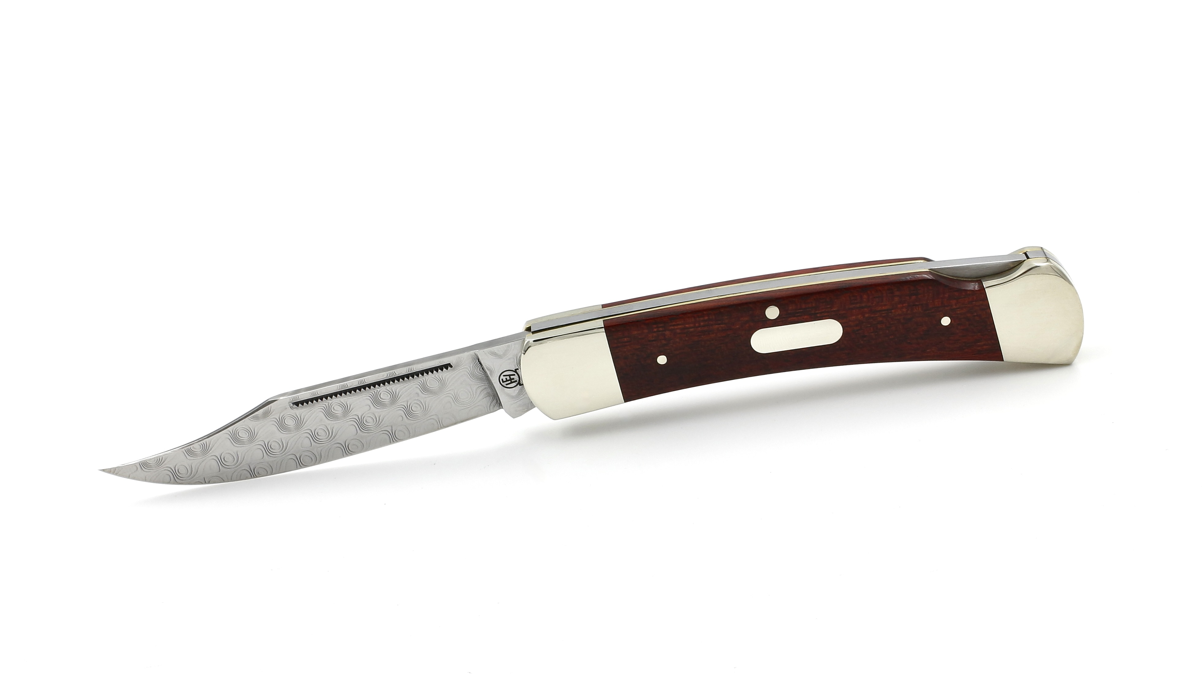 DEBFFF9A-7911-41A5-9CB4-3AF86639584D_1_201_a Hartkopf Taschenmesser Rotholz Damastklinge