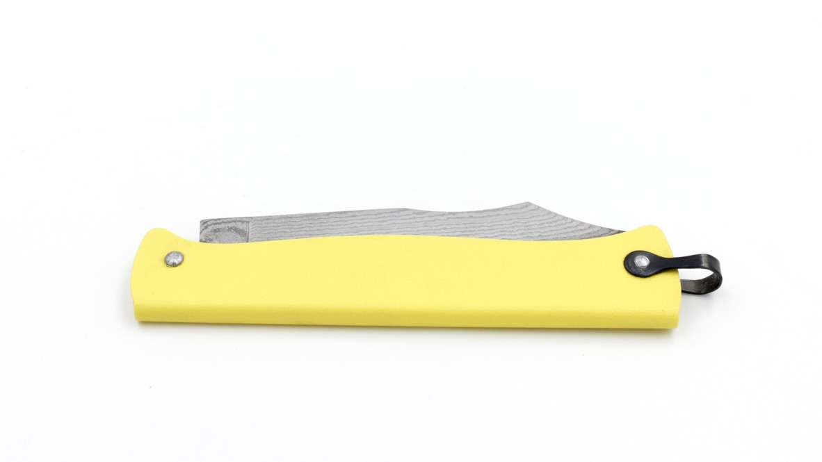 Cognet DOUK-DOUK Messer 11 cm zitrone Sonderserie TAKEFU VG10 Damastklinge