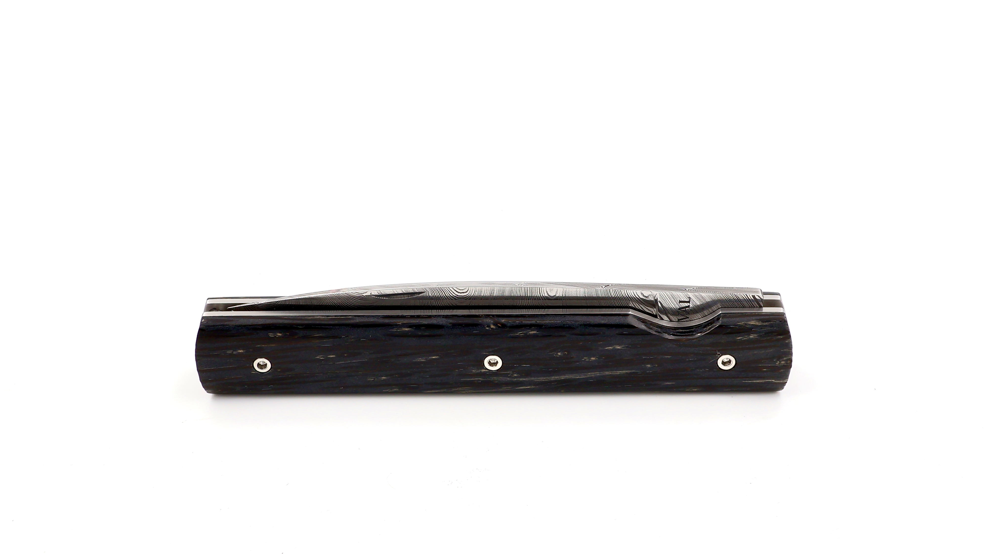 PERCEVAL Le Francais Damast schwarzes Palmholz **Sondermodell** 