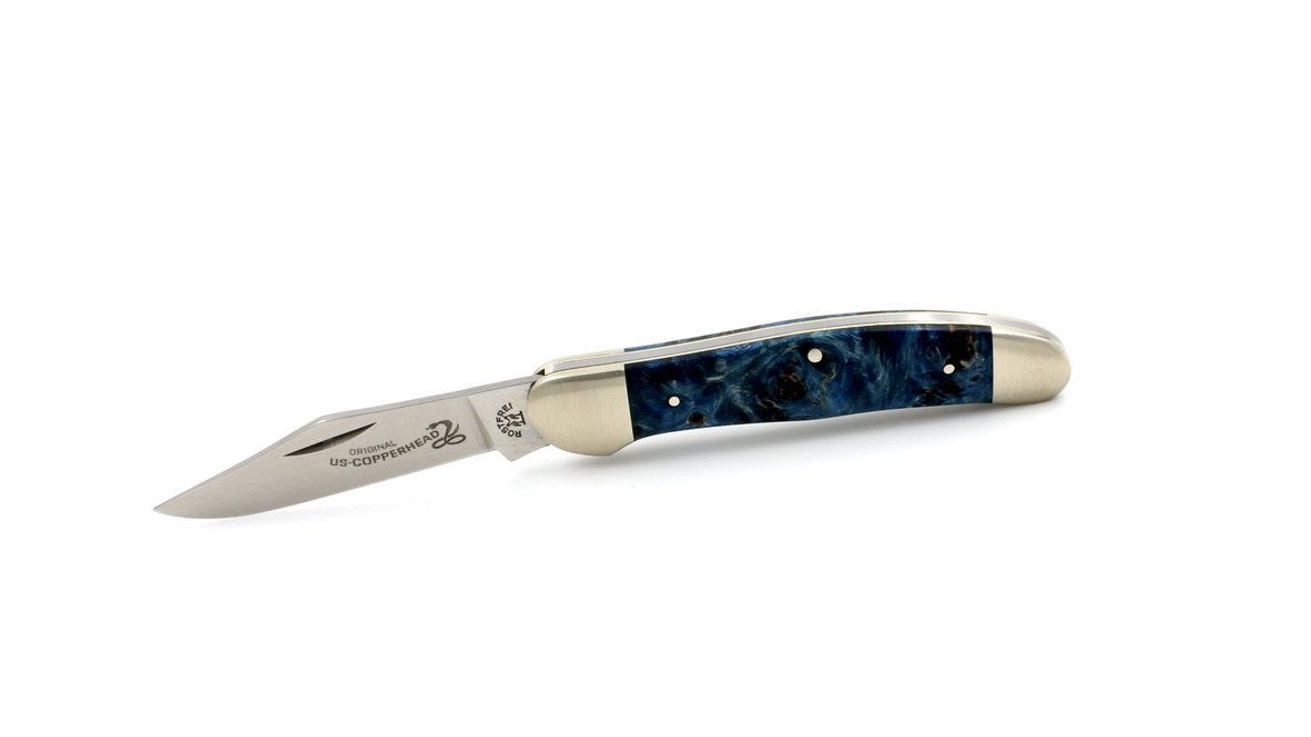 Robert Klaas US-Copperhead Messer Maserpappel