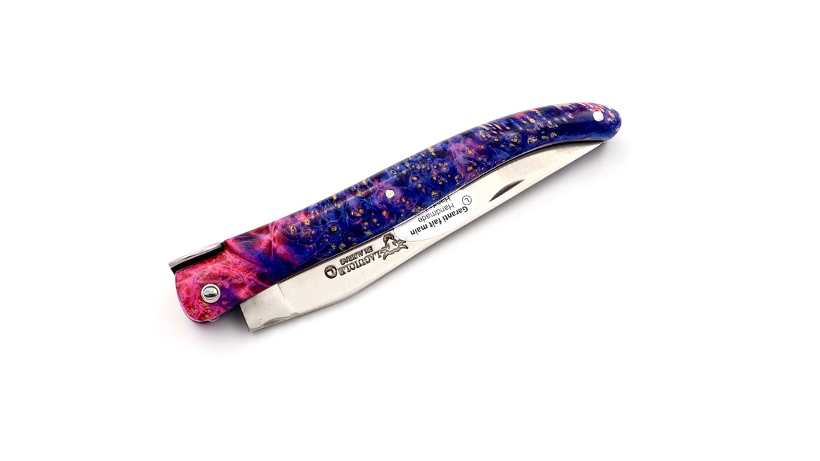 Laguiole en Aubrac Biene SATURN Holunder Wurzelholz 12 cm   