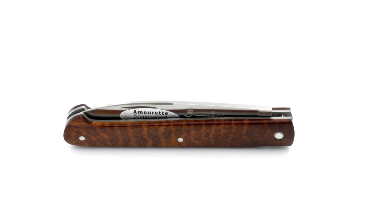 Sauveterre knife full handle snakewood 9 cm