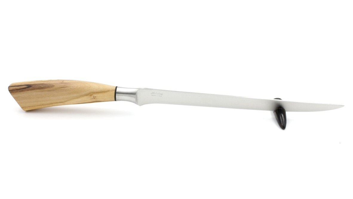 Saladini boning knife olive wood 22,5 cm 