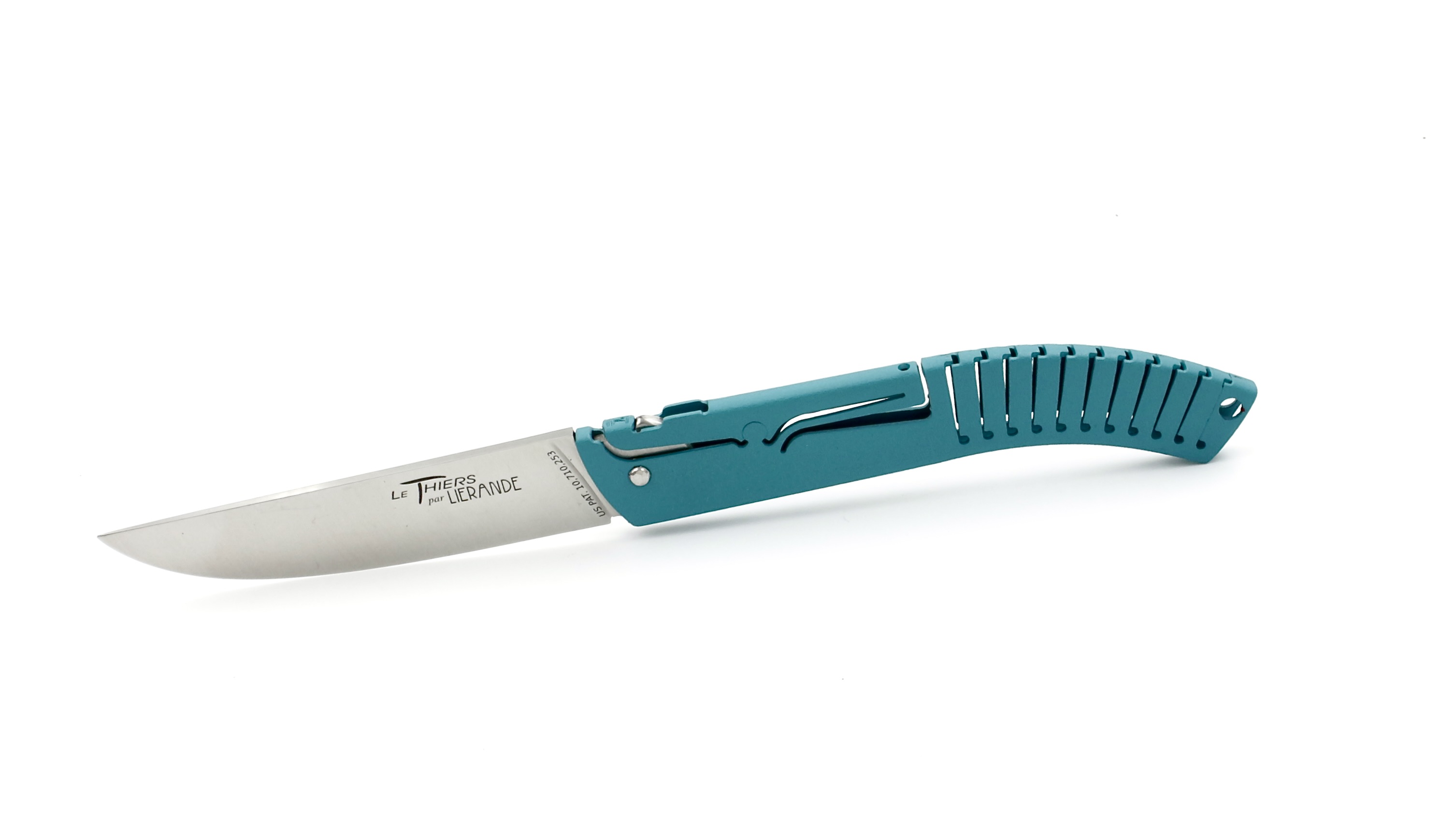 LIÉRANDE Thiers Messer türkis 14C28N