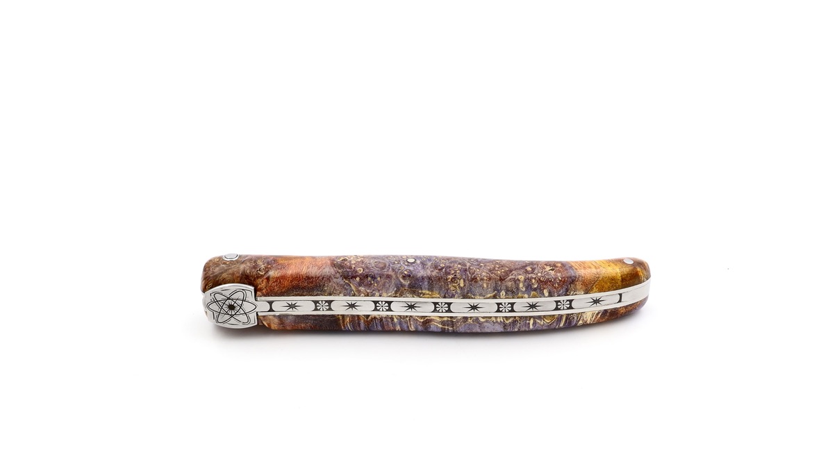 Laguiole en Aubrac Biene URKNALL Holunder Wurzelholz 12 cm 