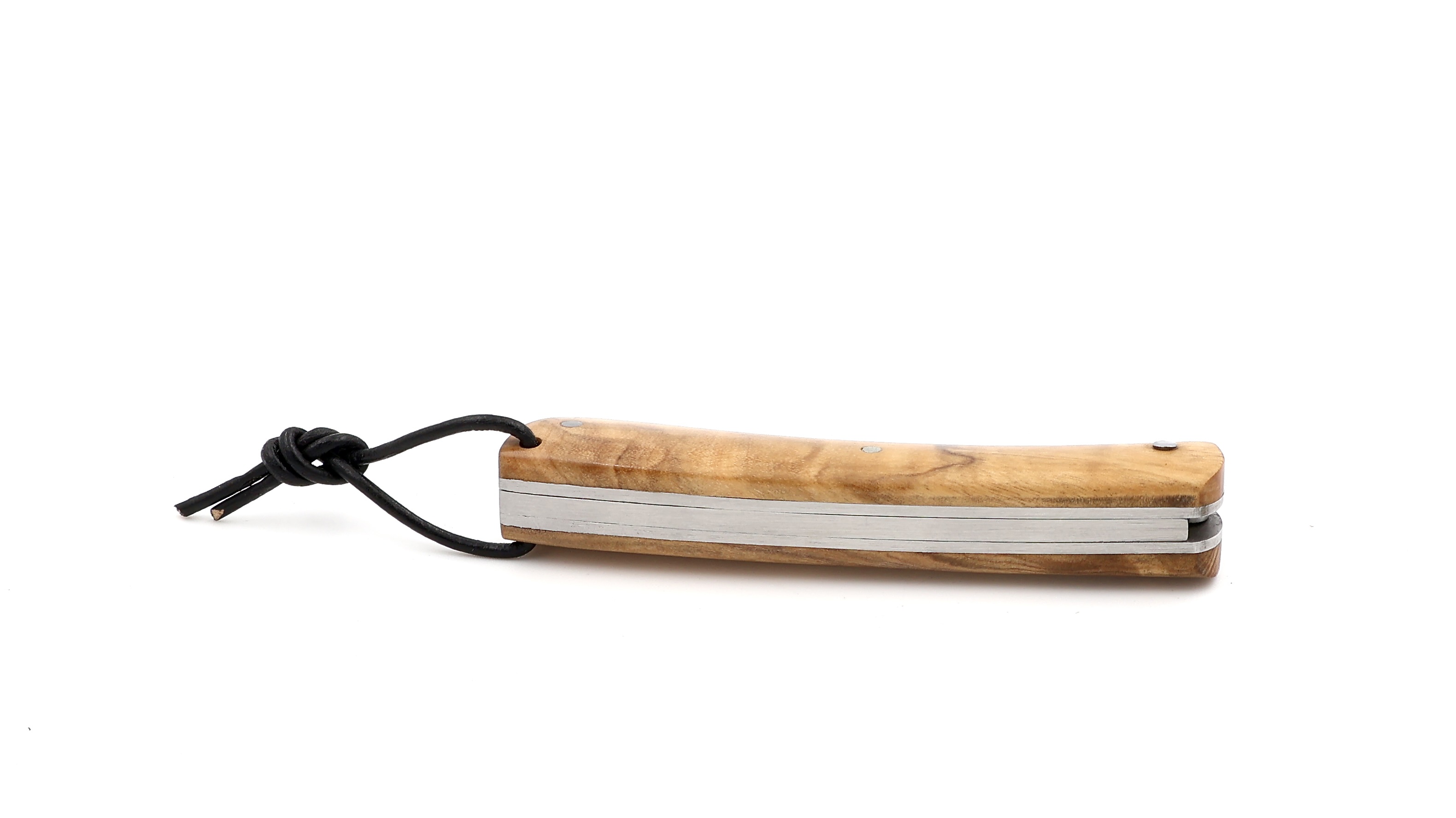 Laguiole en Aubrac CAMEMBERT knife olive wood mini