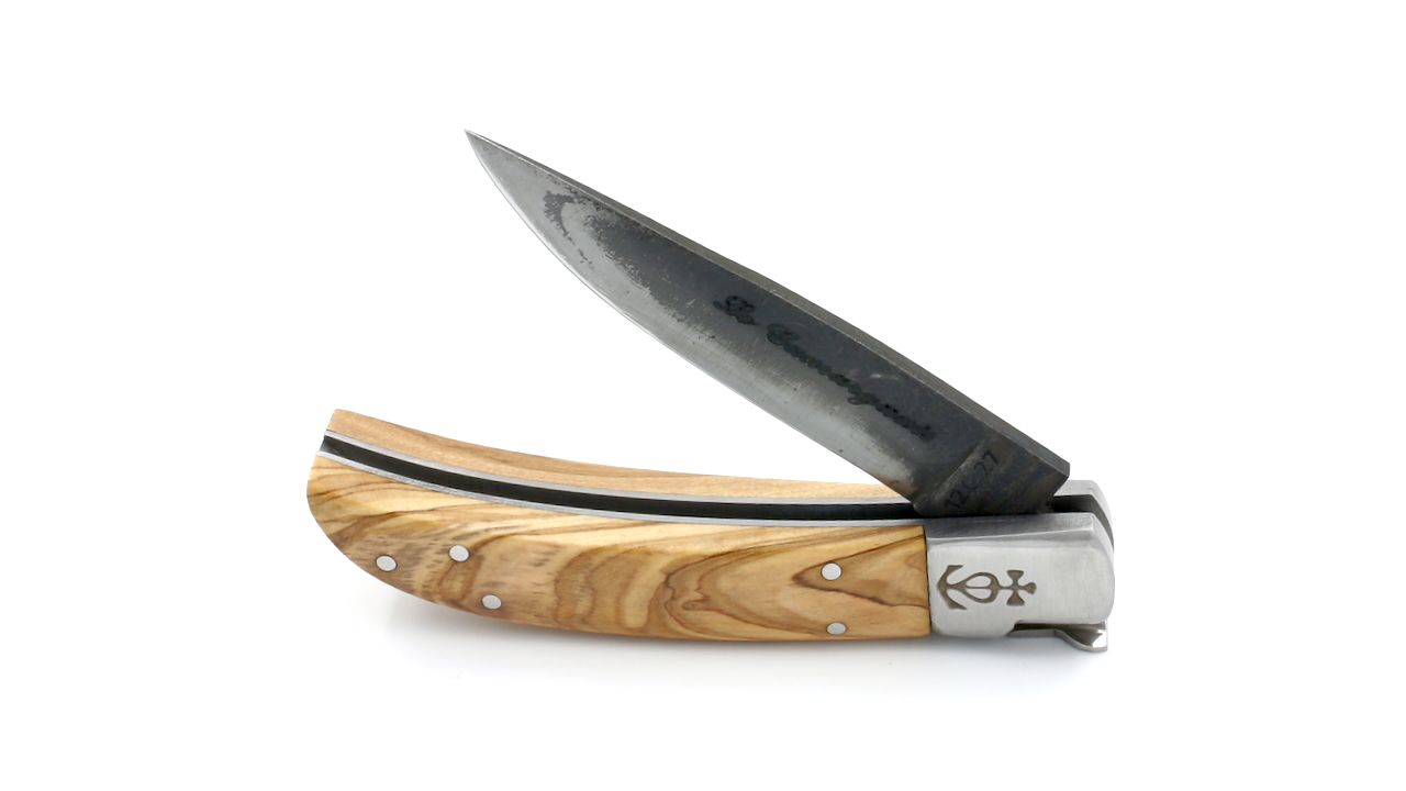 Le Camarguais Olive 10 cm antik Brut de Forge