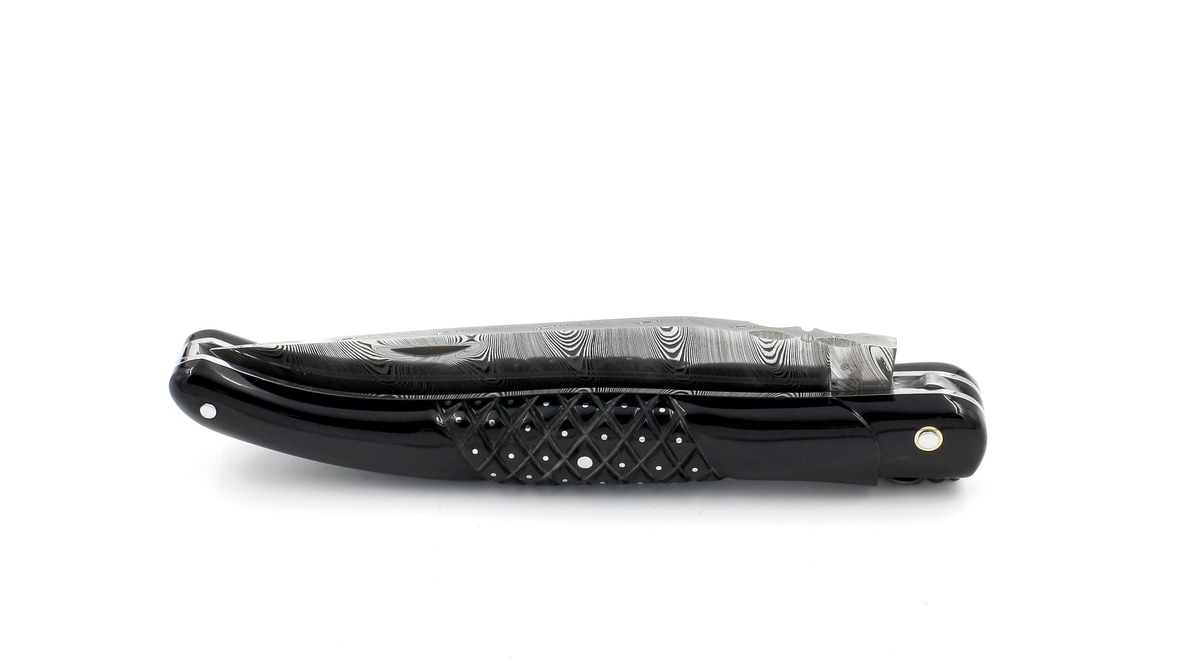 0BE5865F-4BC7-44DD-8832-0799E64897D0_1_105_c Fontenille Pataud Laguiole AIGUILLES Büffelhorn Damastklinge 12 cm