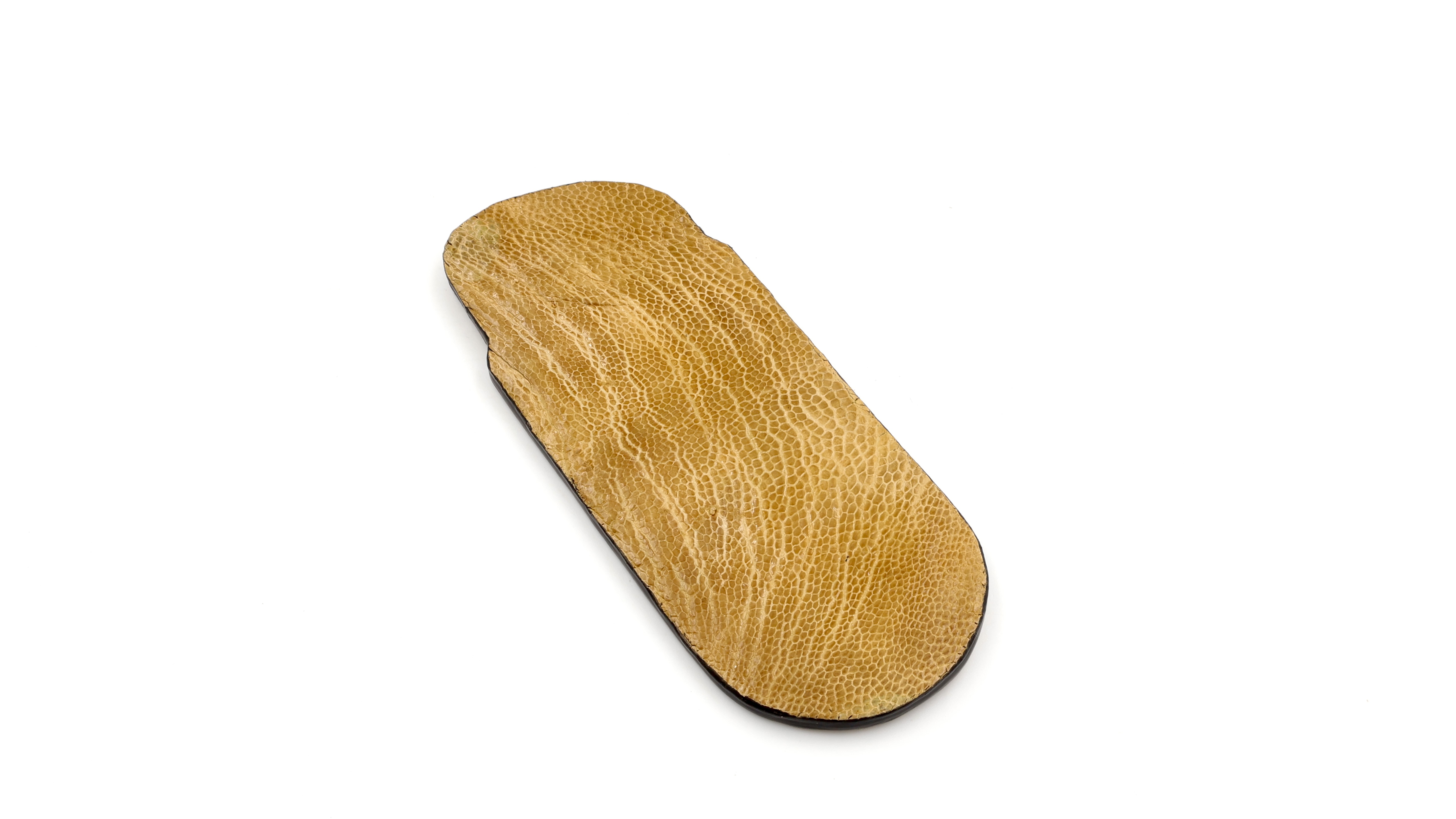 Atelier N°7 Stecketui Straussenbein Leder camel farben 14,5 cm  