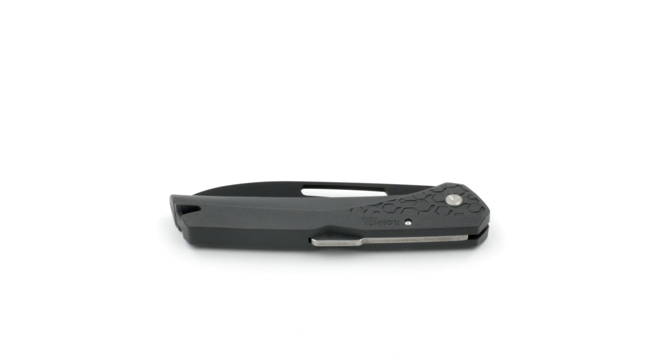 Florinox KIANA ORIGINE black blade Klappmesser anthrazite Klingenausschnitt
