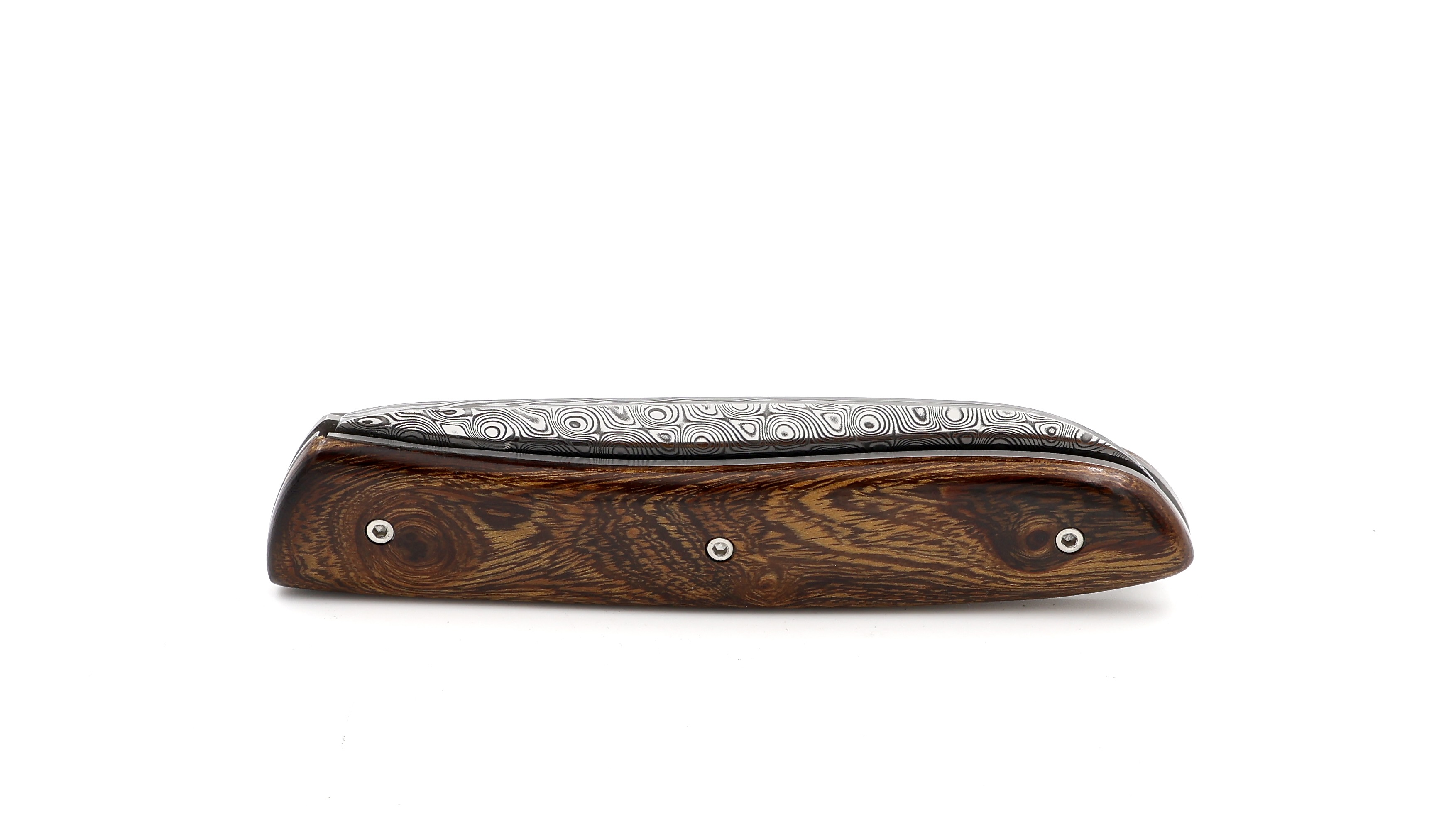 PERCEVAL L08 damascus Iron wood