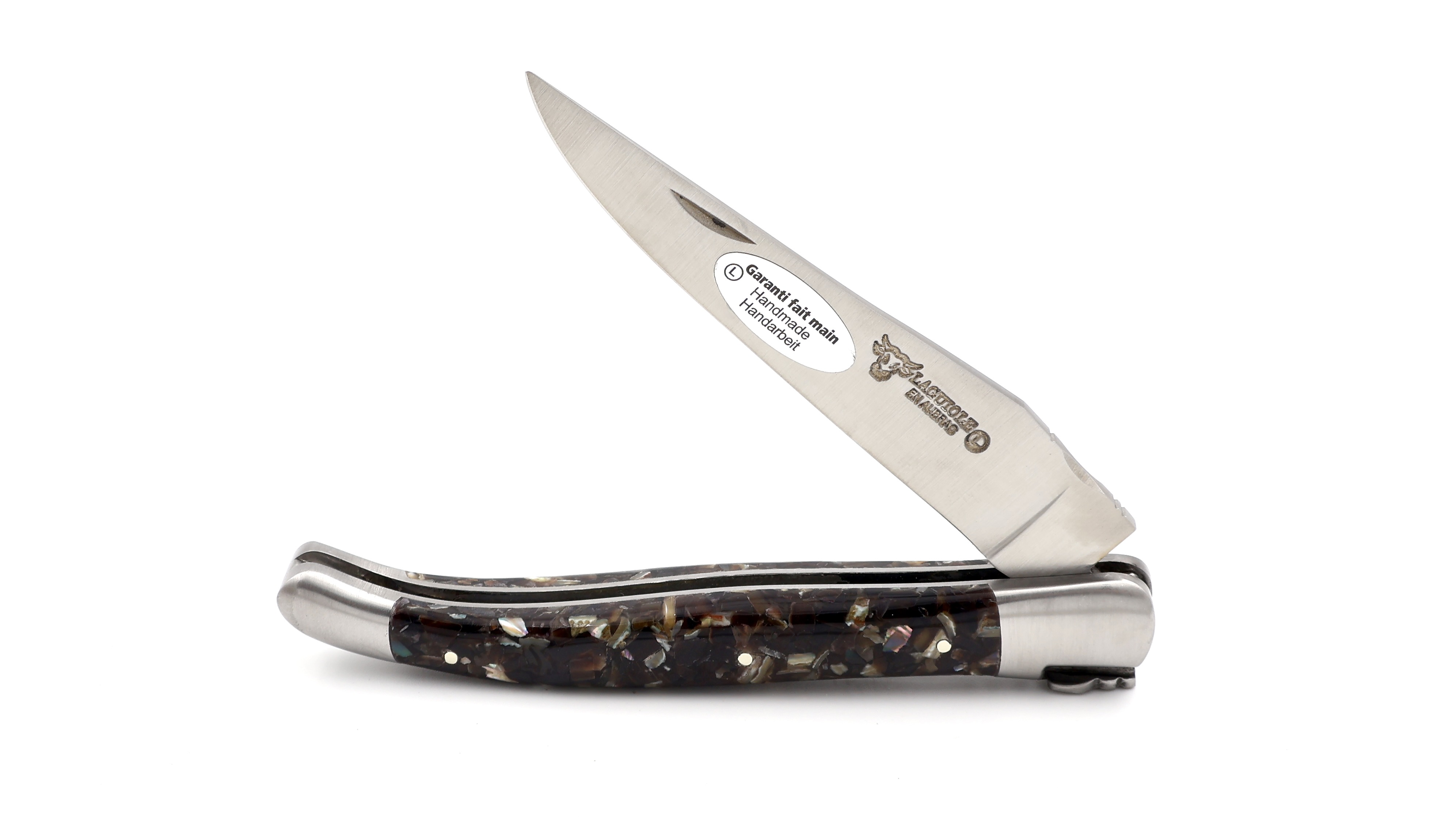 Laguiole en Aubrac Abalone & Muschelschalen 12 cm  