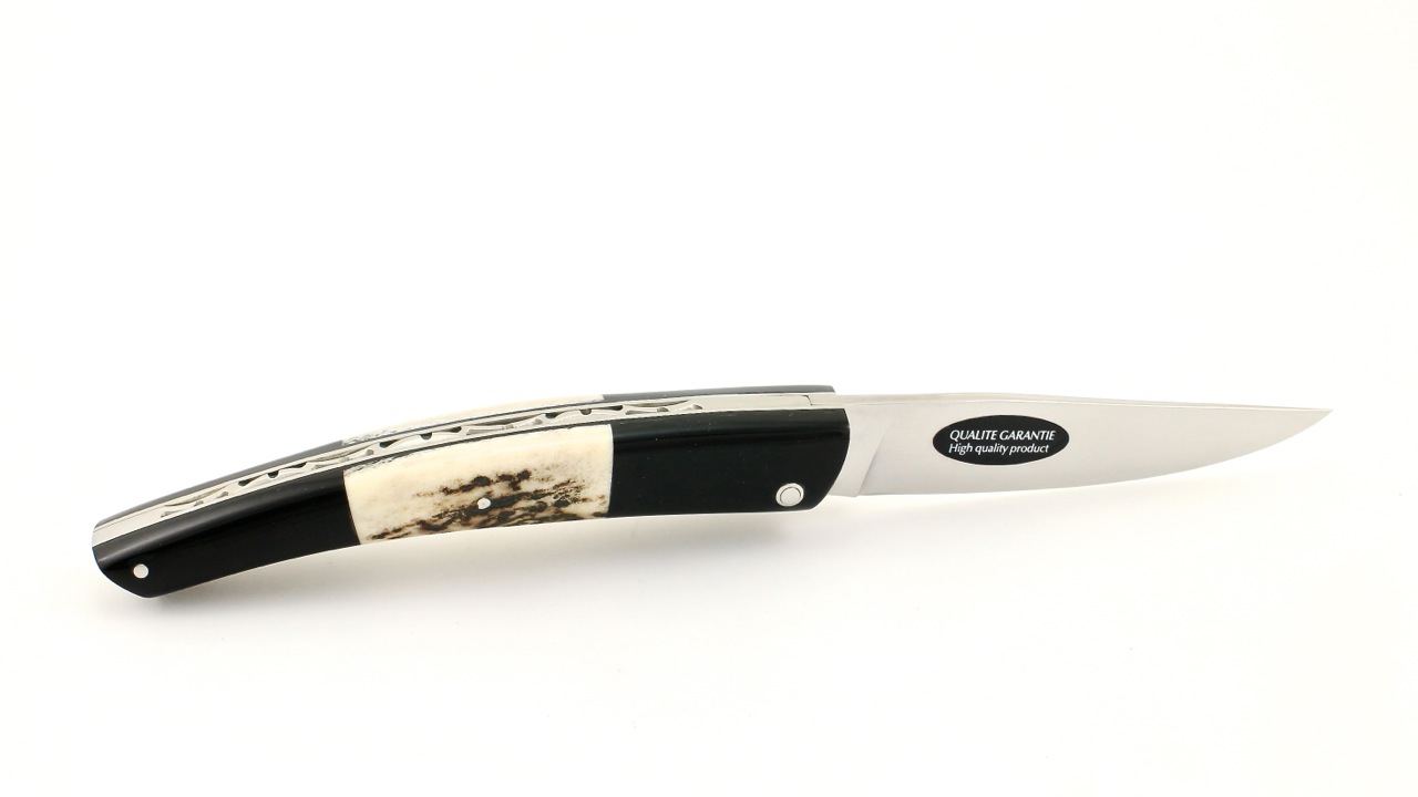 ARBALETE G. David Thiers knife buffalohorn/staghorn