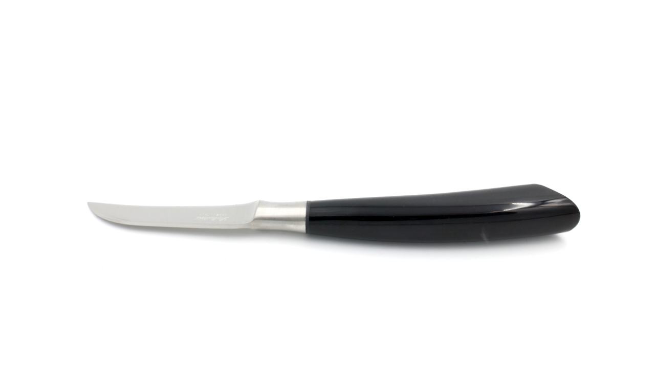 Saladini peeling knife buffalohorn 7 cm