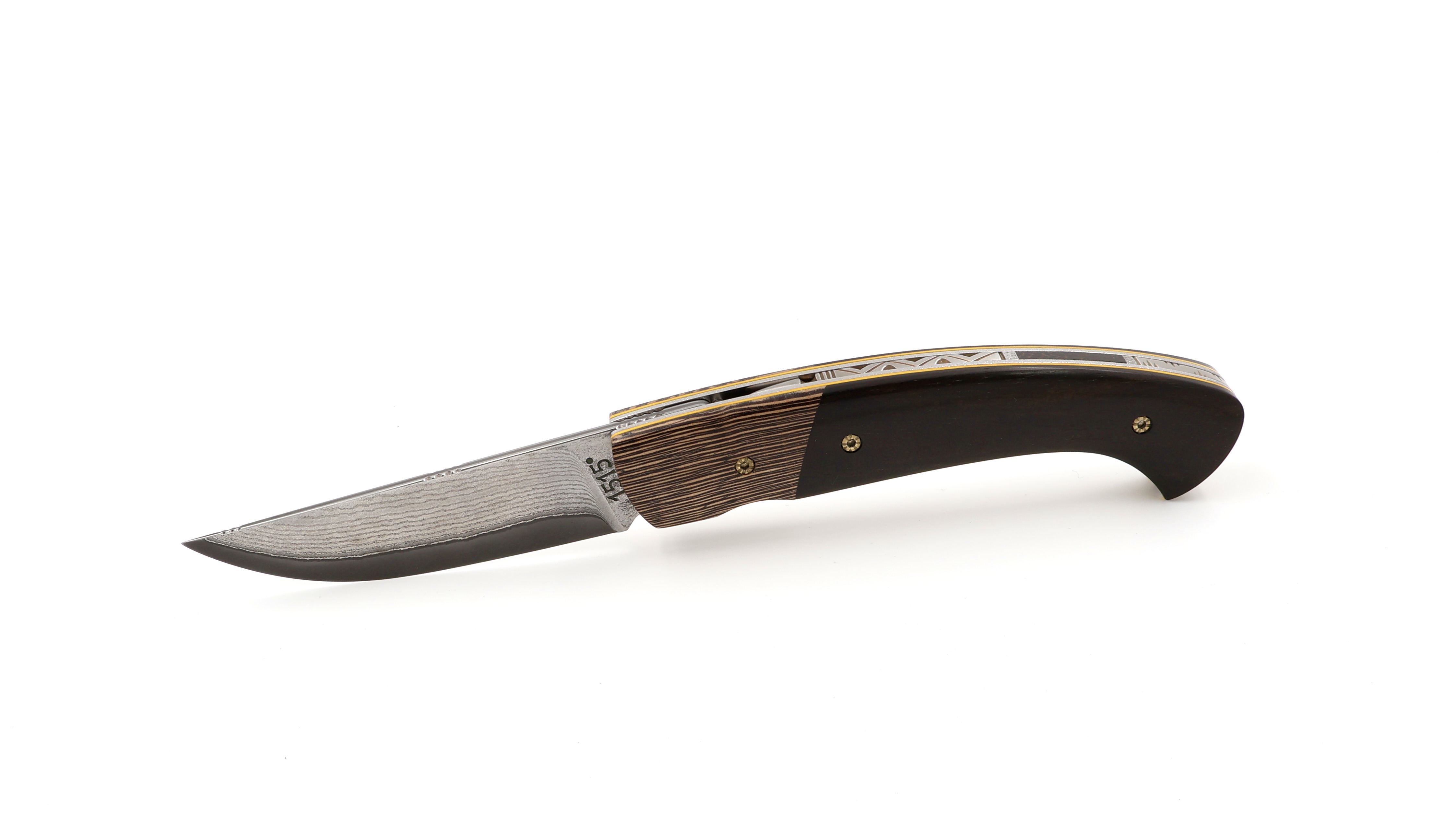 MANU LAPLACE 1515 ZULU ebony/palmwood VG 10 damascus