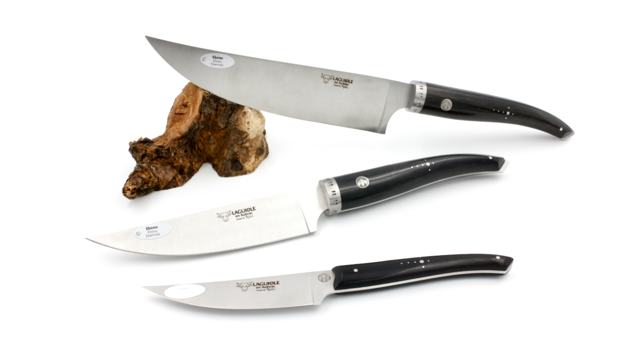 Laguiole en Aubrac Gourmet Chef knife Set of three