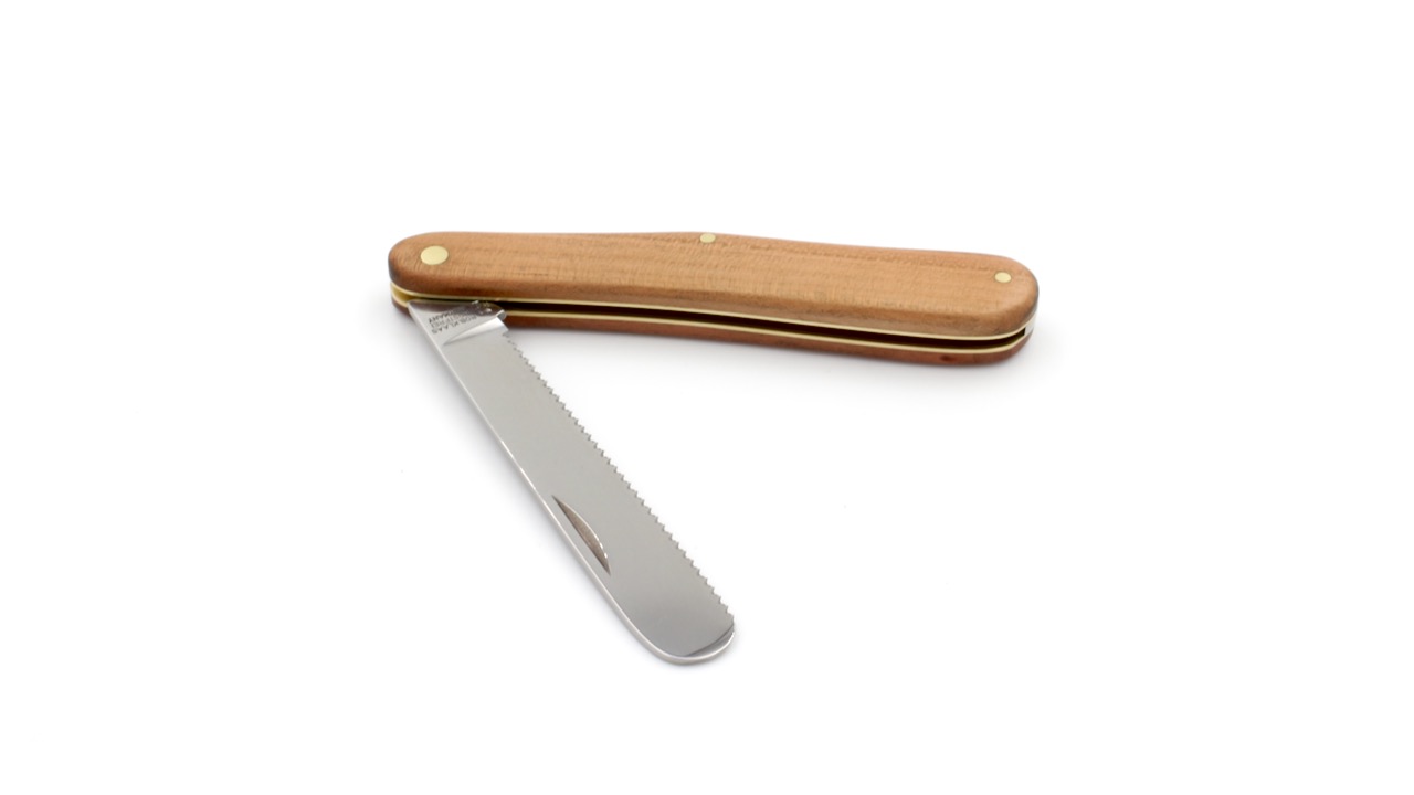 Robert Klaas Taschen Obst- und Brötchenmesser Pflaumenholz
