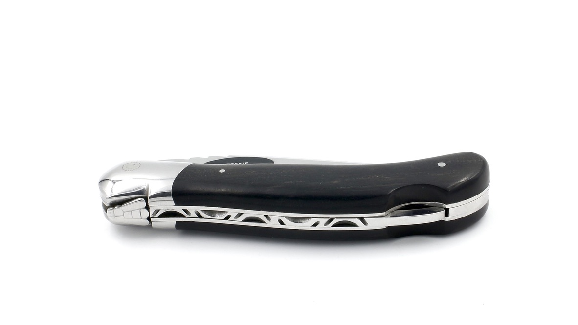 ARBALETE G. David Laguiole hunting knife NATURE ebony shiny