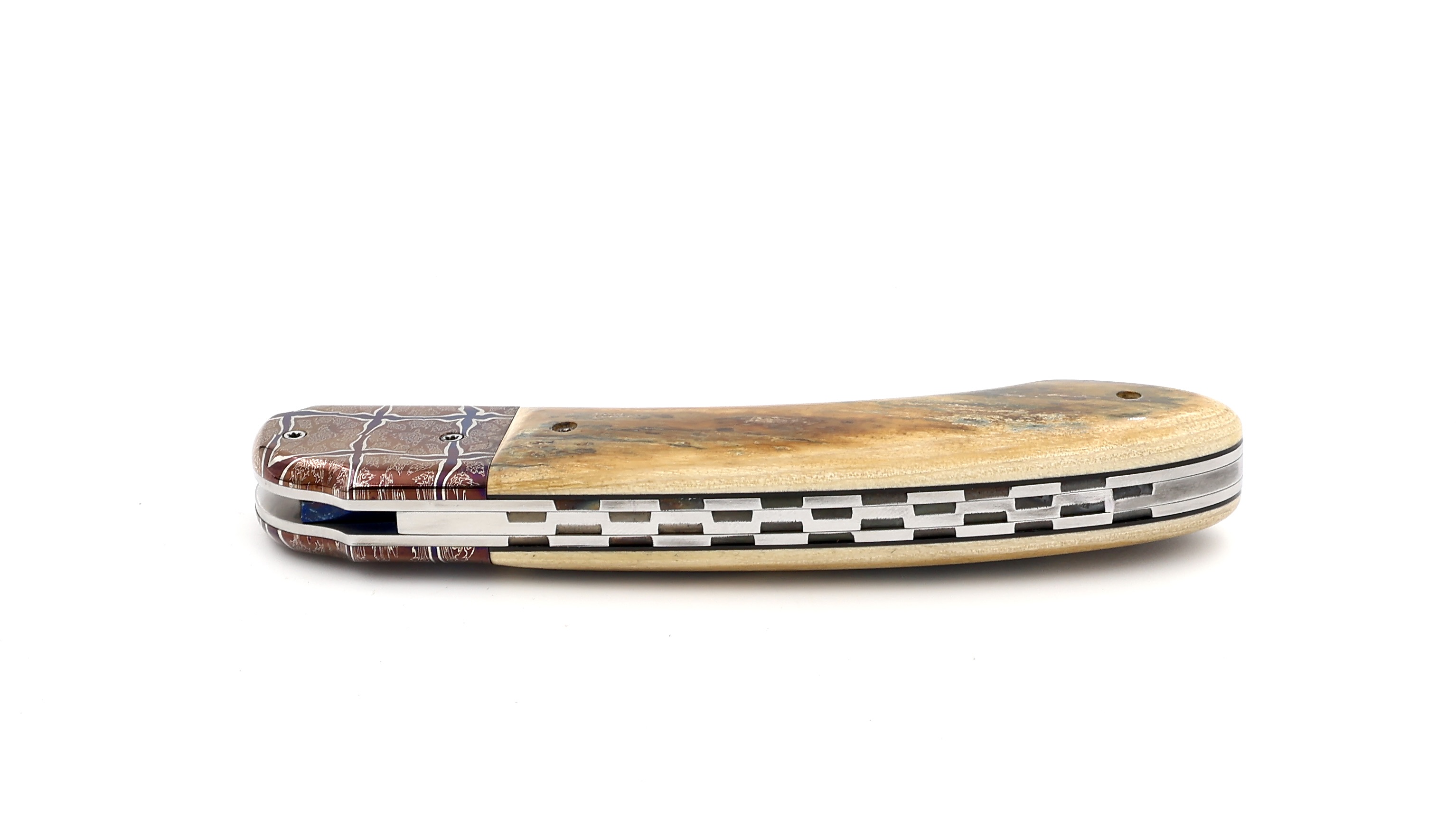 Philippe Soeuvre le Vault de lugny Mammutelfenbein gebleute Mosaikdamast Klinge  