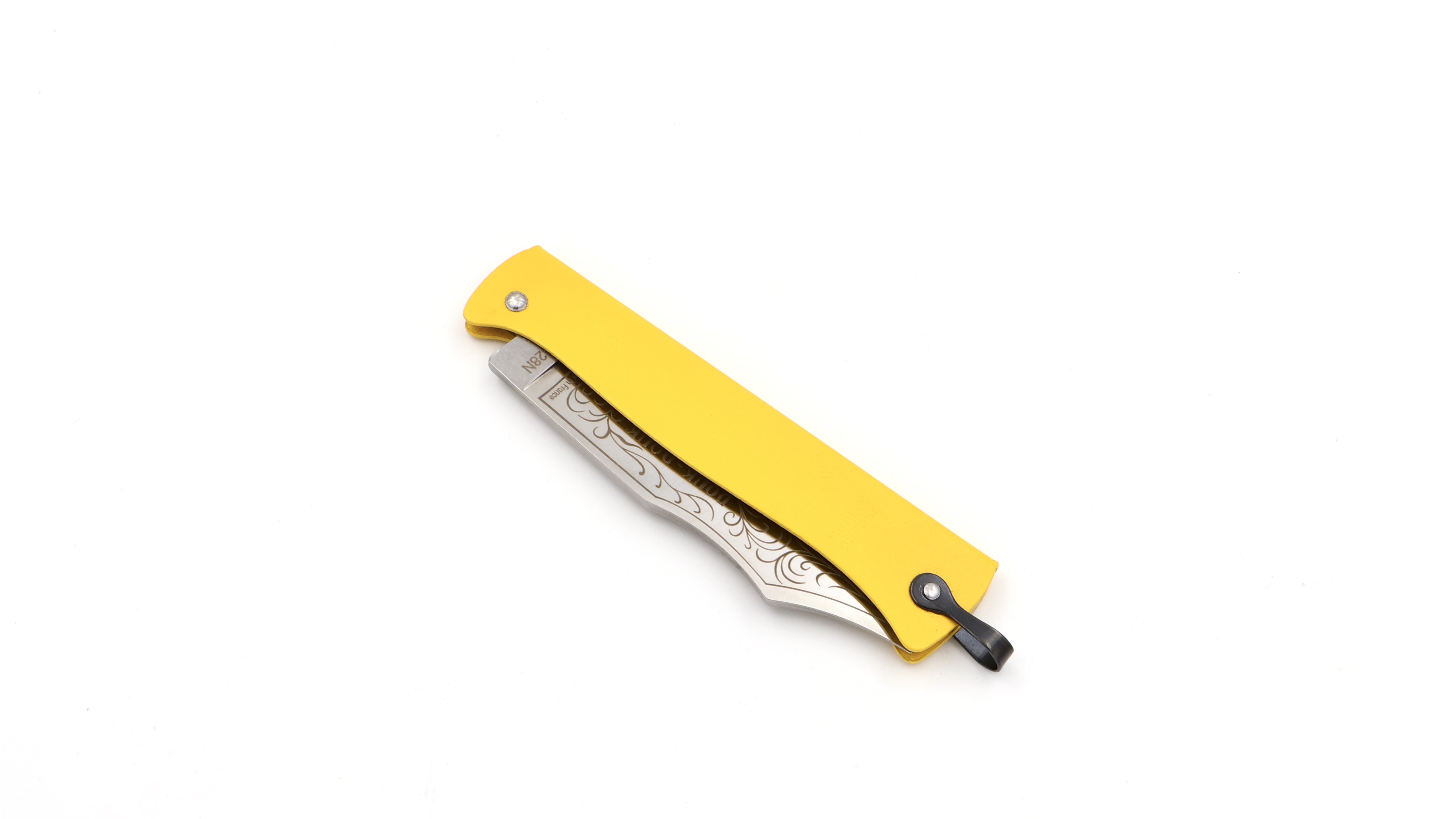 Cognet DOUK-DOUK knife yellow 11 cm 14C28N 