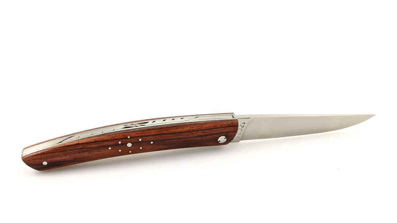 AU SABOT Le Thiers Messer 11 cm Violettholz