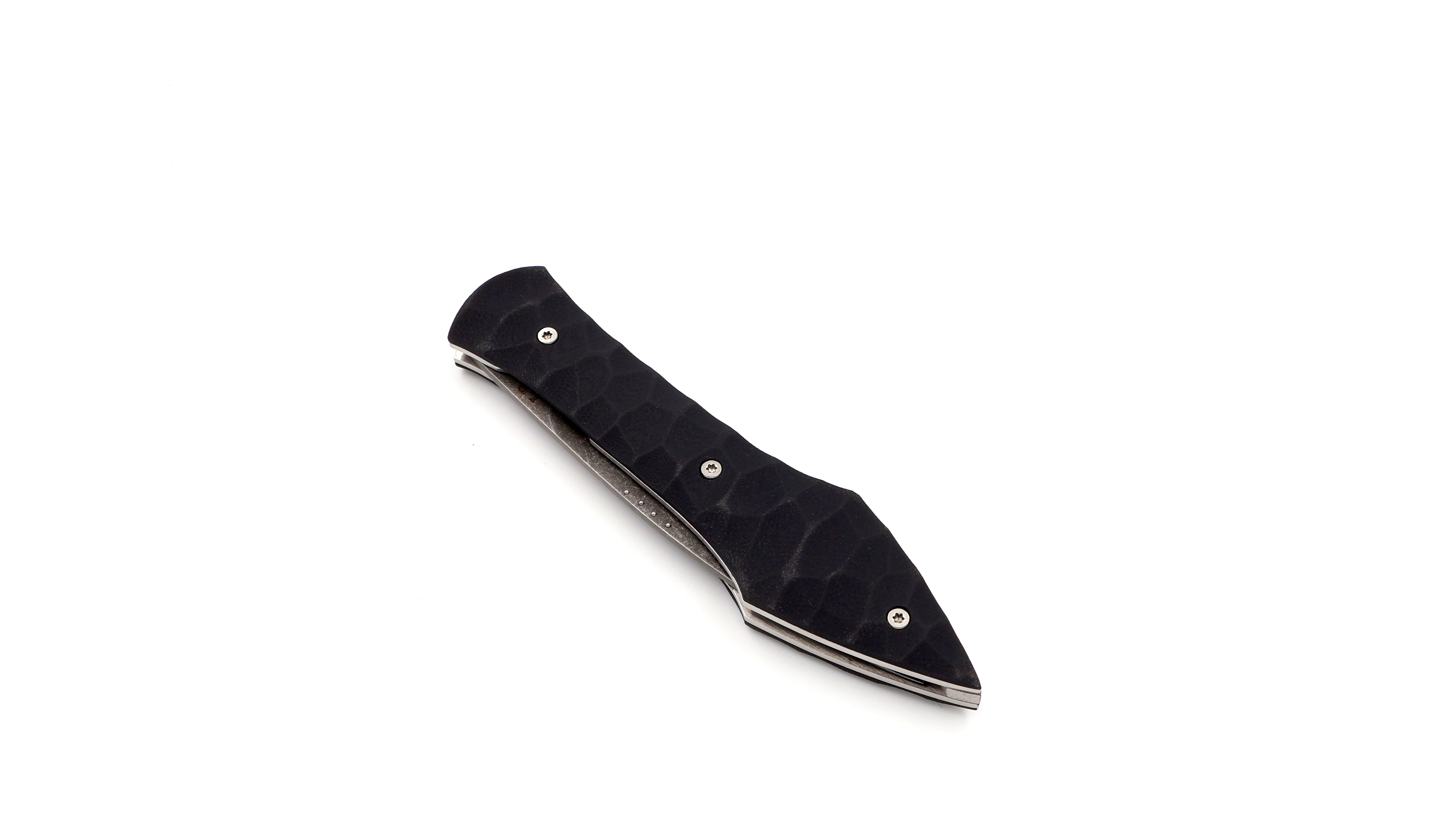 Laraud Blades L’Oegopsyde faceted black G10