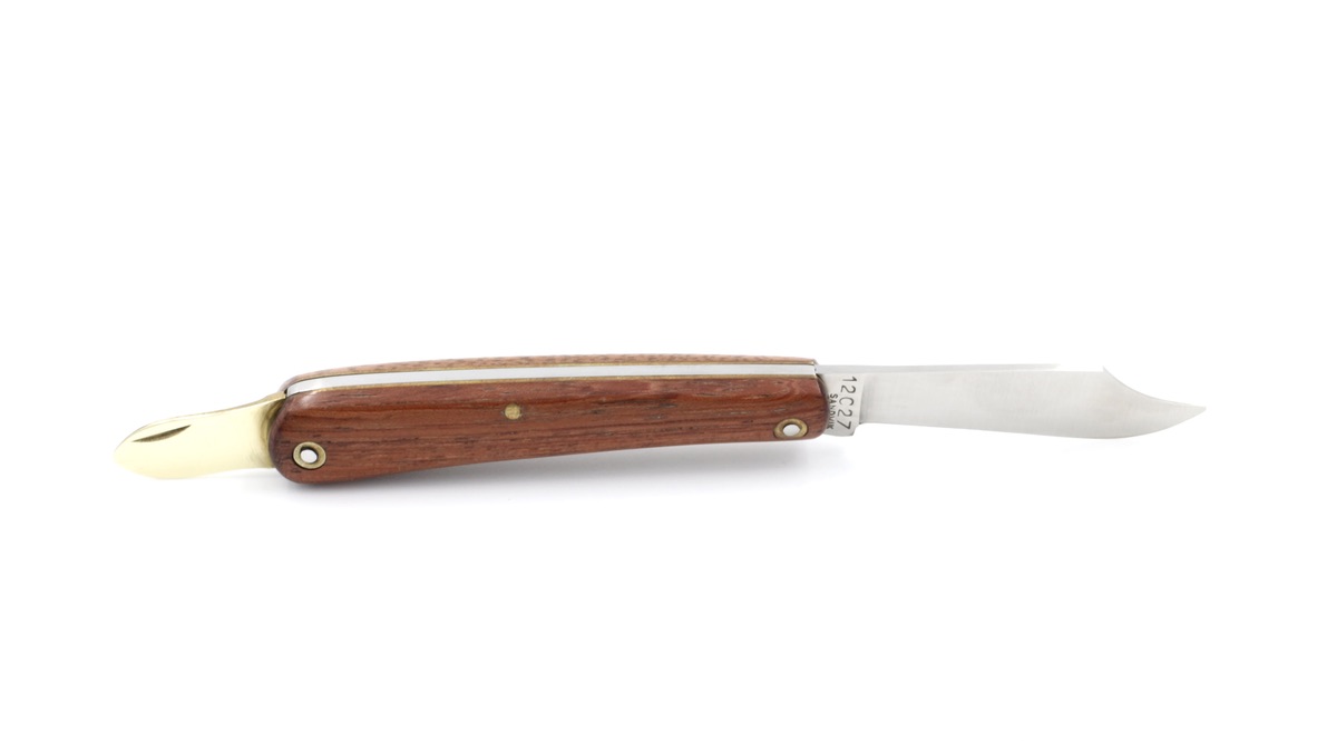 AU SABOT small garden slip join knife bubinga wood