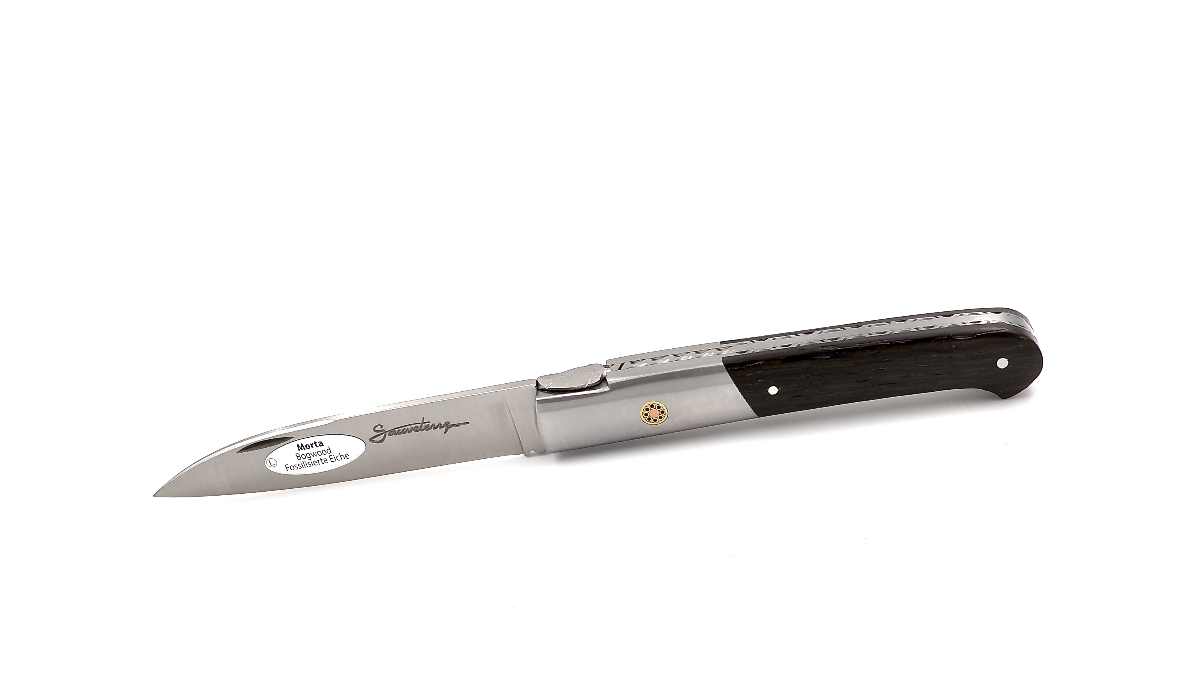 Sauveterre knife bog oakwith bolster 11 cm