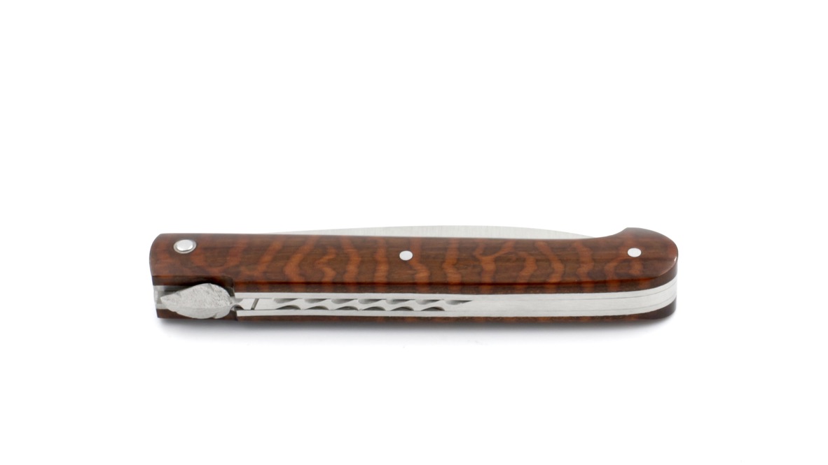 Sauveterre knife full handle snakewood 9 cm