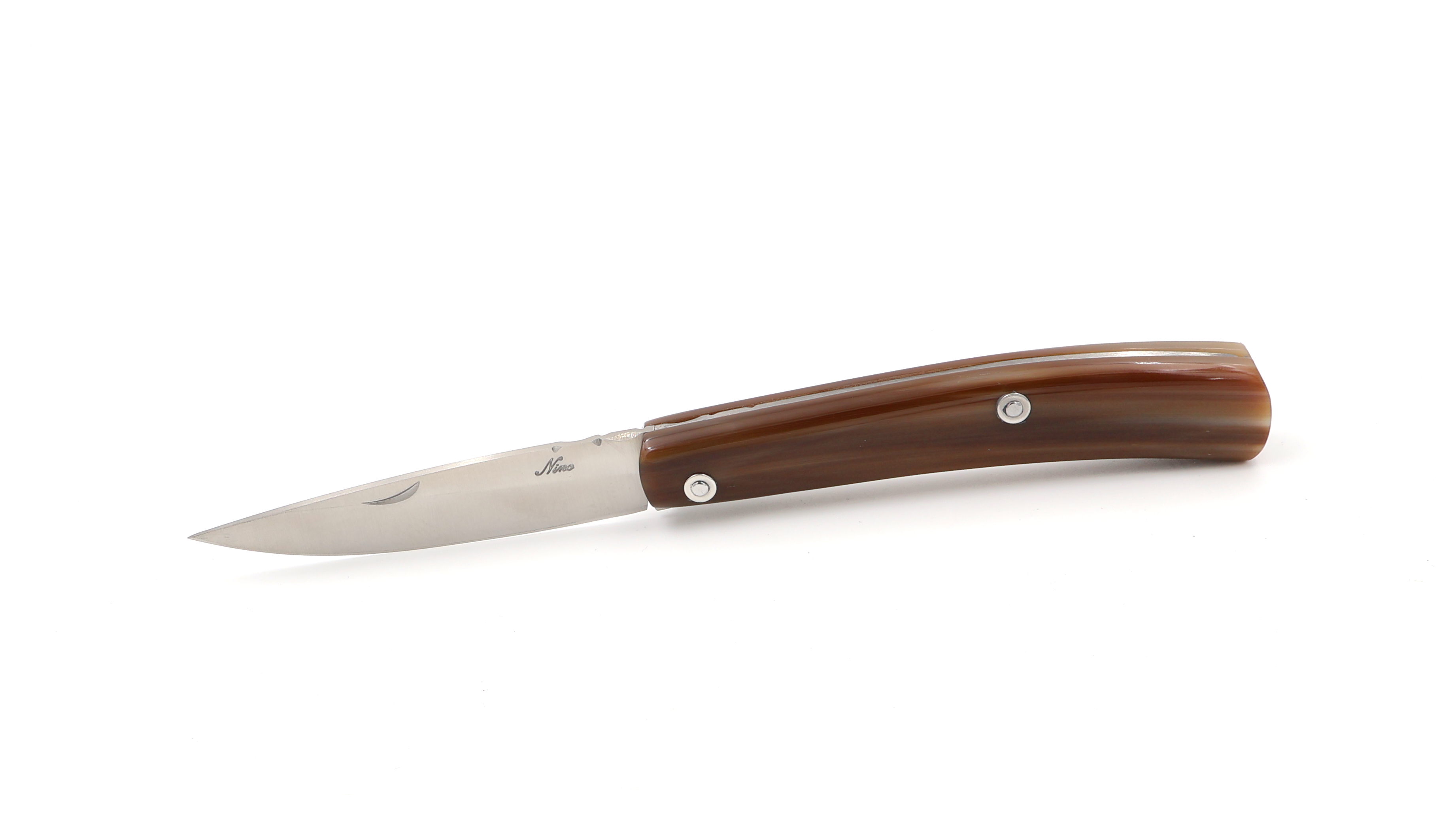 Nino Nista knife Sambenedettese horntip 20 cm